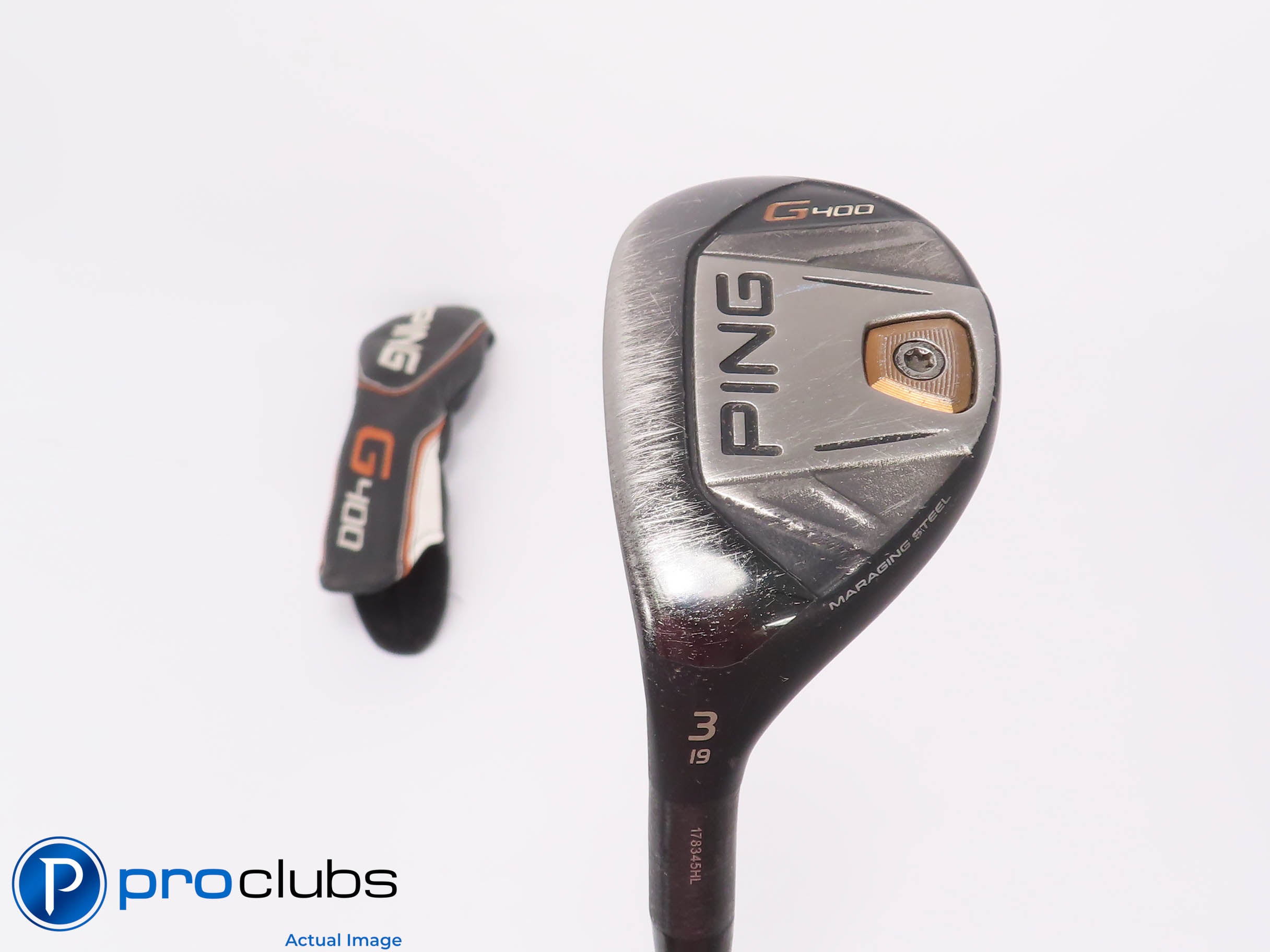 Left Handed Ping G400 19* 3 HYBRID w/Cover - Ping Alta CB 70 Regular Flex 475655