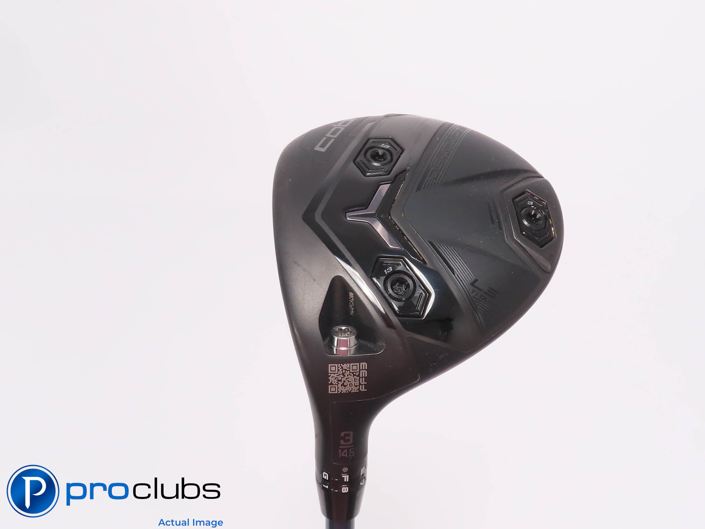 Left Handed Cobra DS-ADAPT LS Titanium 14.5* 3 WOOD Denali 60g Stiff Flex 473498