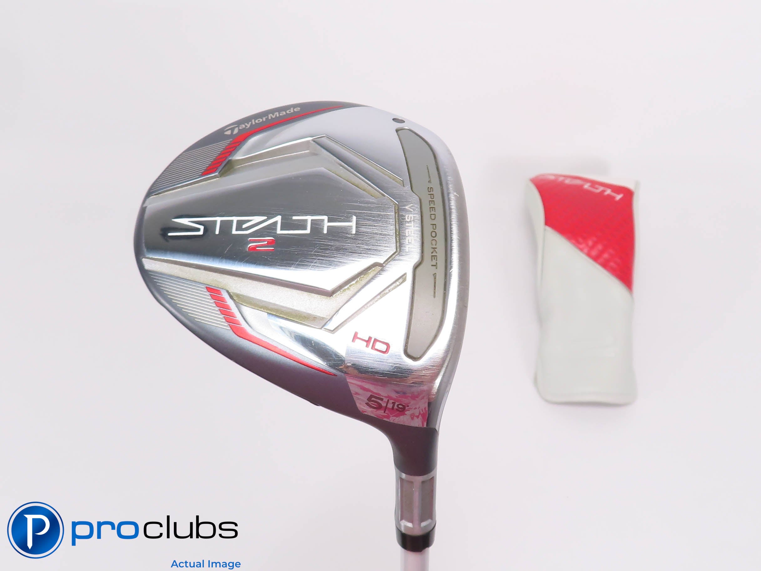 Nice Ladies TaylorMade STEALTH 2 HD 19* 5 WOOD w/HC Ascent 45 Ladies Flex 473180