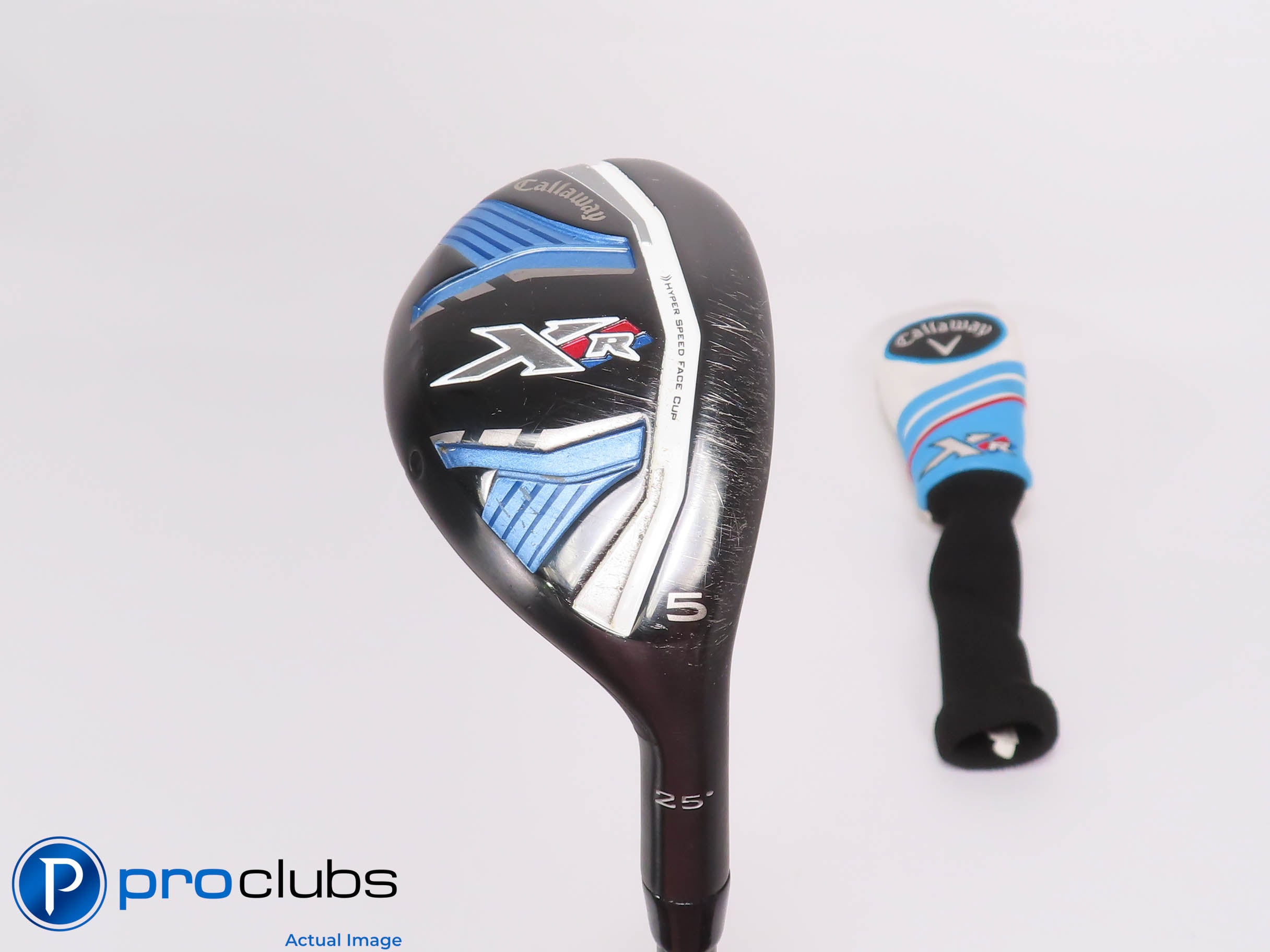 Ladies Callaway XR 25* 5 HYBRID w/Cover - Project X 47g 4.0 Ladies Flex 473960