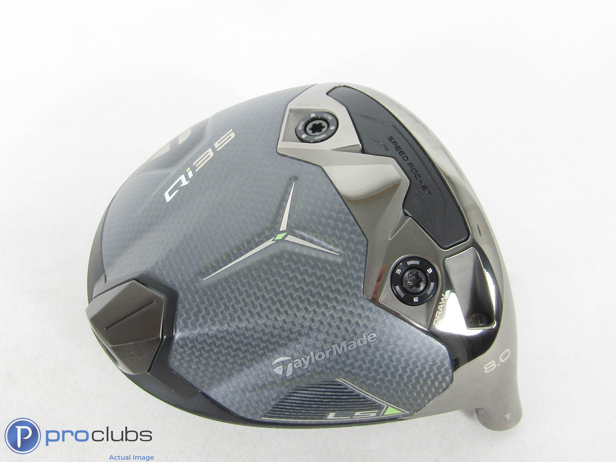 Mint! TaylorMade Qi35 LS 8* Driver -Head Only - 475923