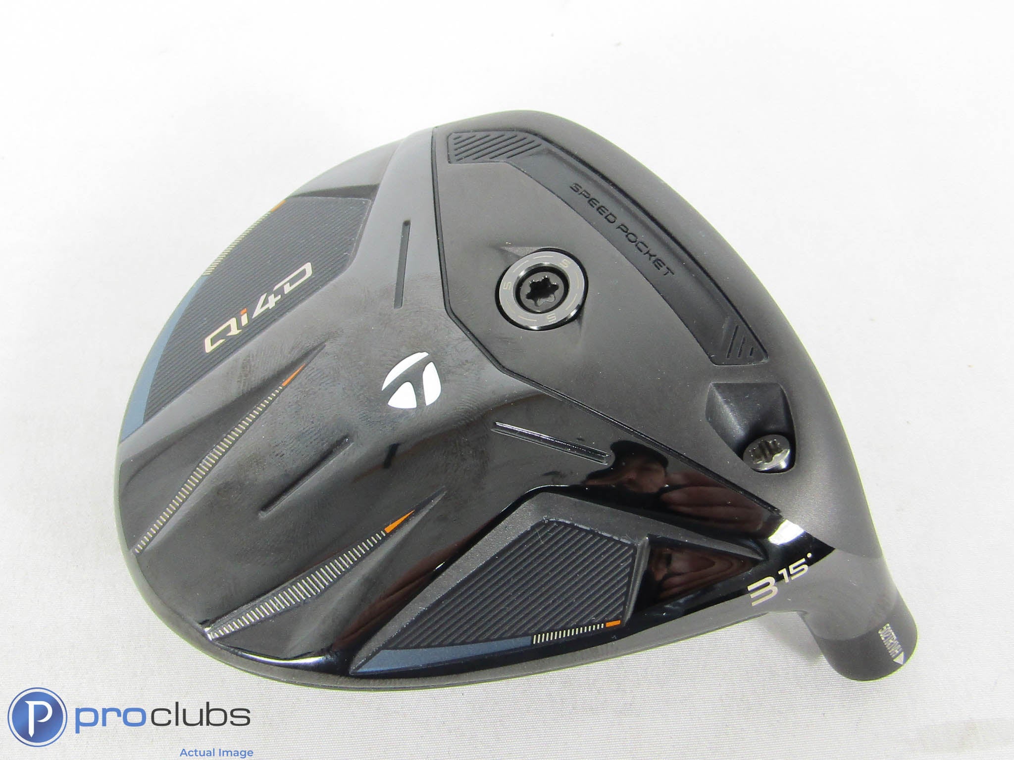 Nice! TaylorMade Qi4D 15* 3 Wood - Head Only - 475928