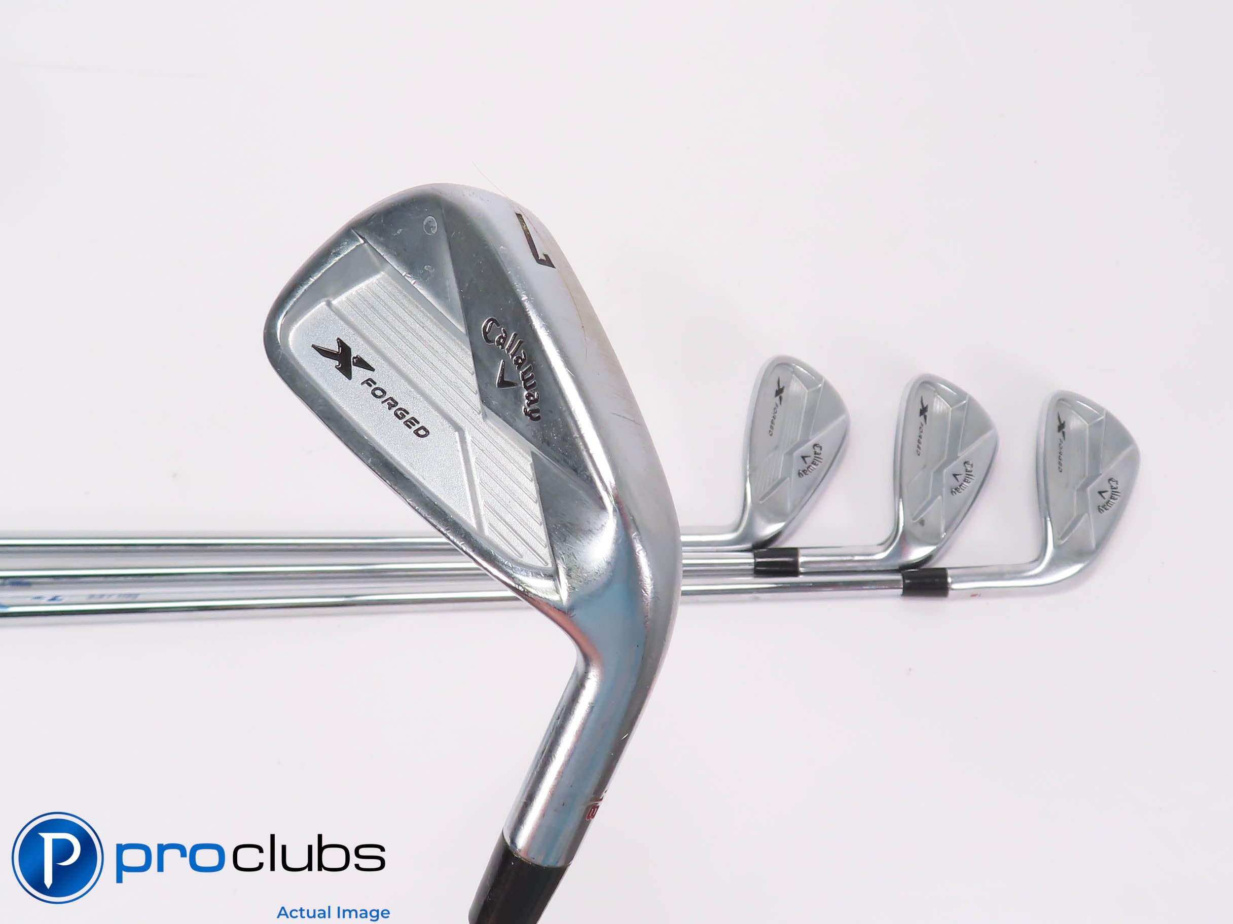 Callaway '18 X-Forged 3-PW IRON SET - ProjectX LZ 115g Regular Flex Steel 474635