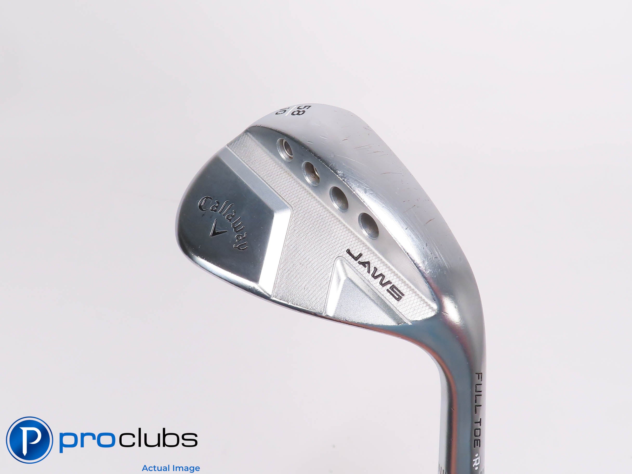 Callaway JAWS FULL TOE 58*(10*) Chrome Wedge - Catalyst Wedge Flex - 475761