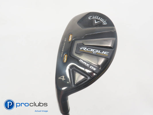 Left Handed Callaway Rogue ST MAX OS 21* 4 HYBRID - Tensei 55 Senior Flex 387265