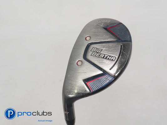 Left Handed Callaway Big Bertha B21 21* 4 HYBRID - RCH 65 Regular Flex 387131