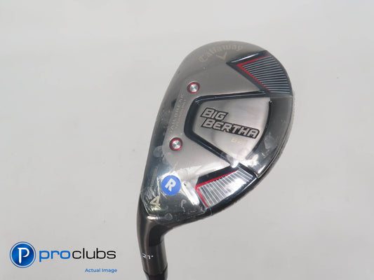 NEW Left Handed Callaway Big Bertha B21 21* 4 HYBRID - RCH65 Regular Flex 387127