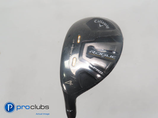 NEW Left Handed Callaway ROGUE ST PRO 23* 4 HYBRID - Tensei 70 Stiff Flex 386950