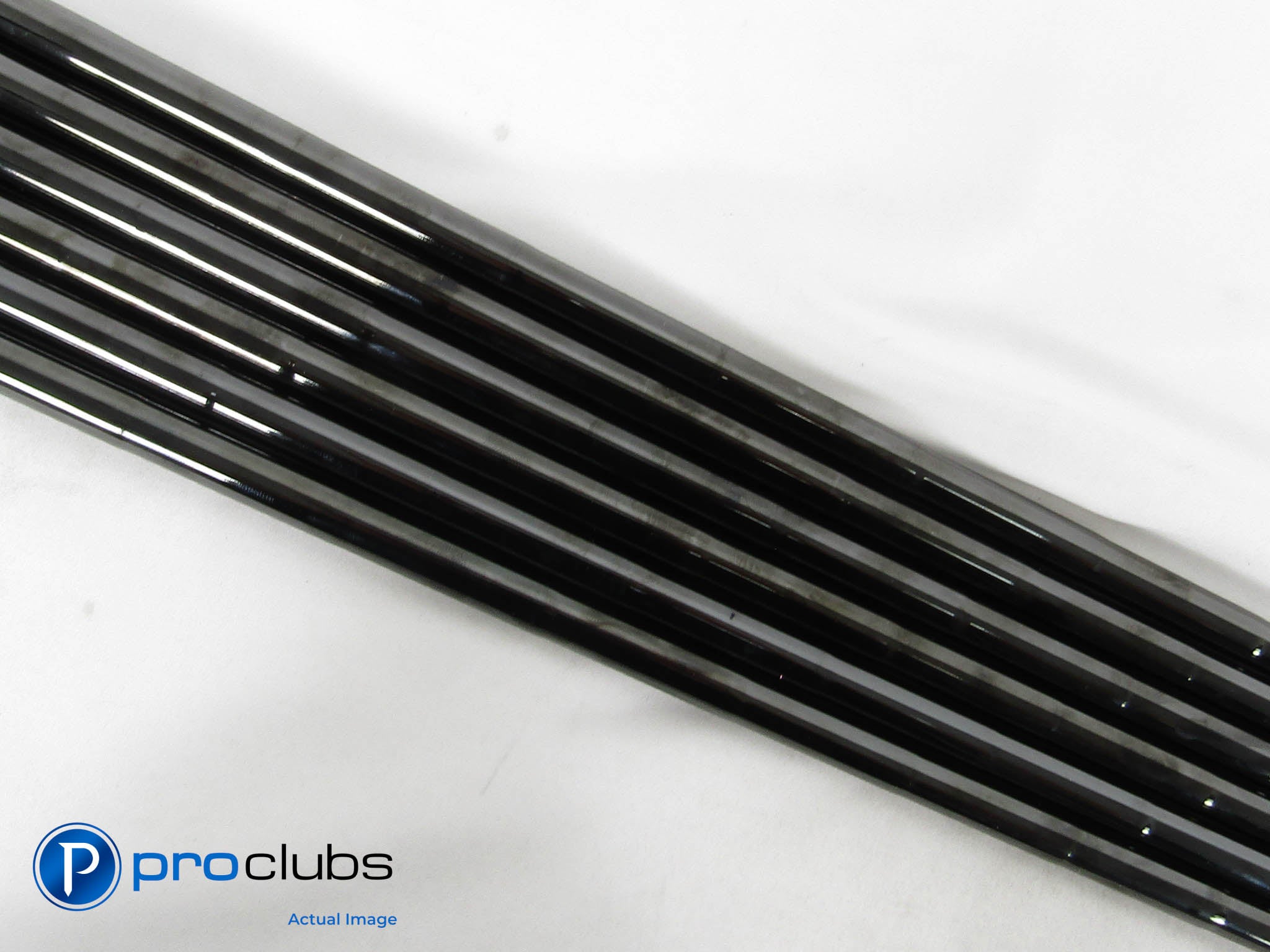 New 6pc KBS Tour 120 Stiff Black Steel Iron Shaft Set (3-8 Iron) .355" #474969