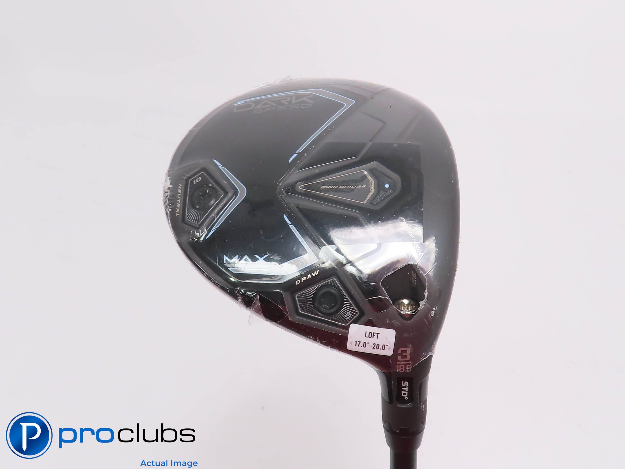 New! Cobra Ladies DARKSPEED MAX 18.5* 3 Wood - Helium 4F1 Ladies Flex - 476077
