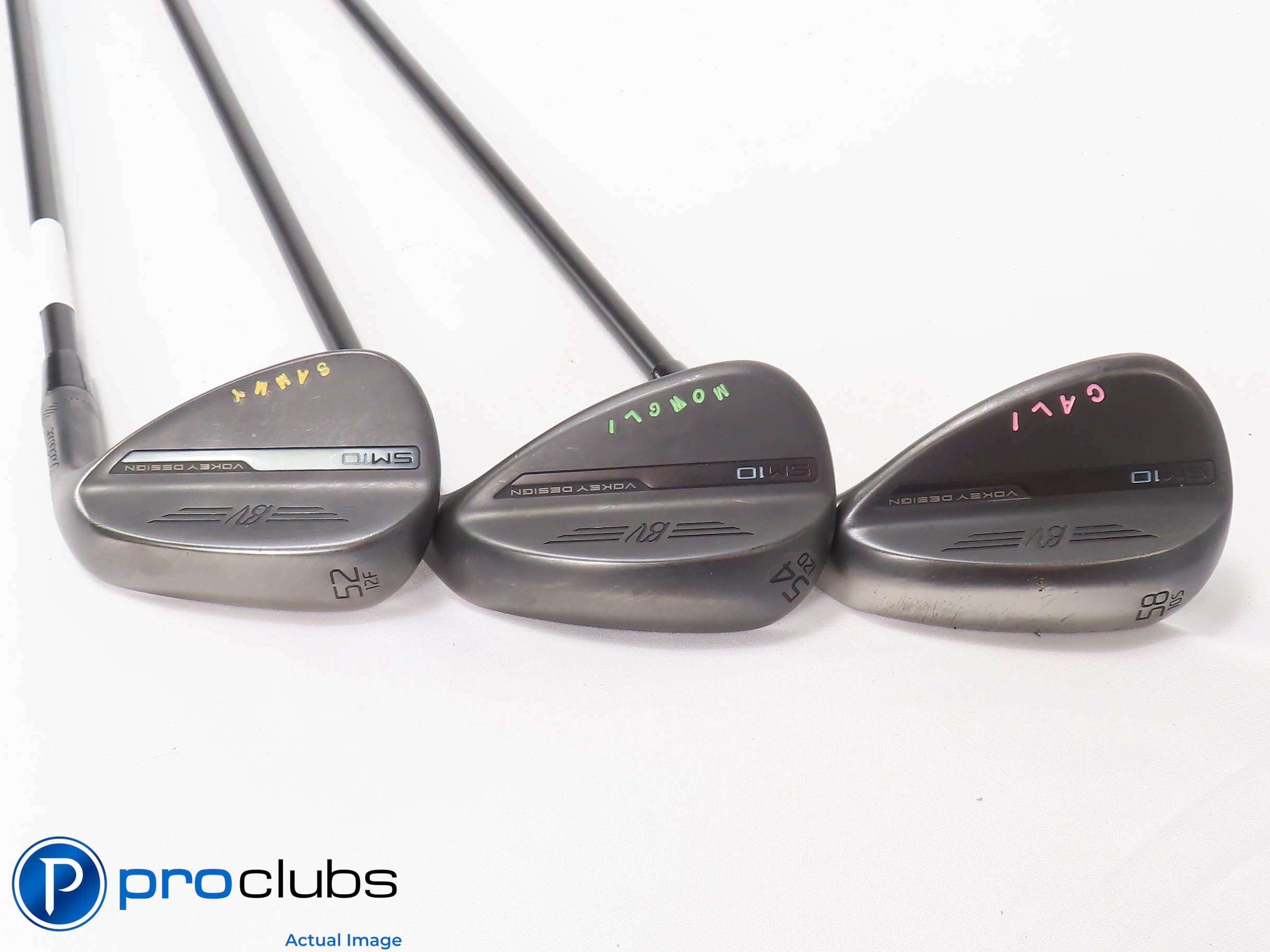 Titleist Vokey SM10 52*,54*,58* Wedge Set - KBS PGI 70g Regular Flex - 476248
