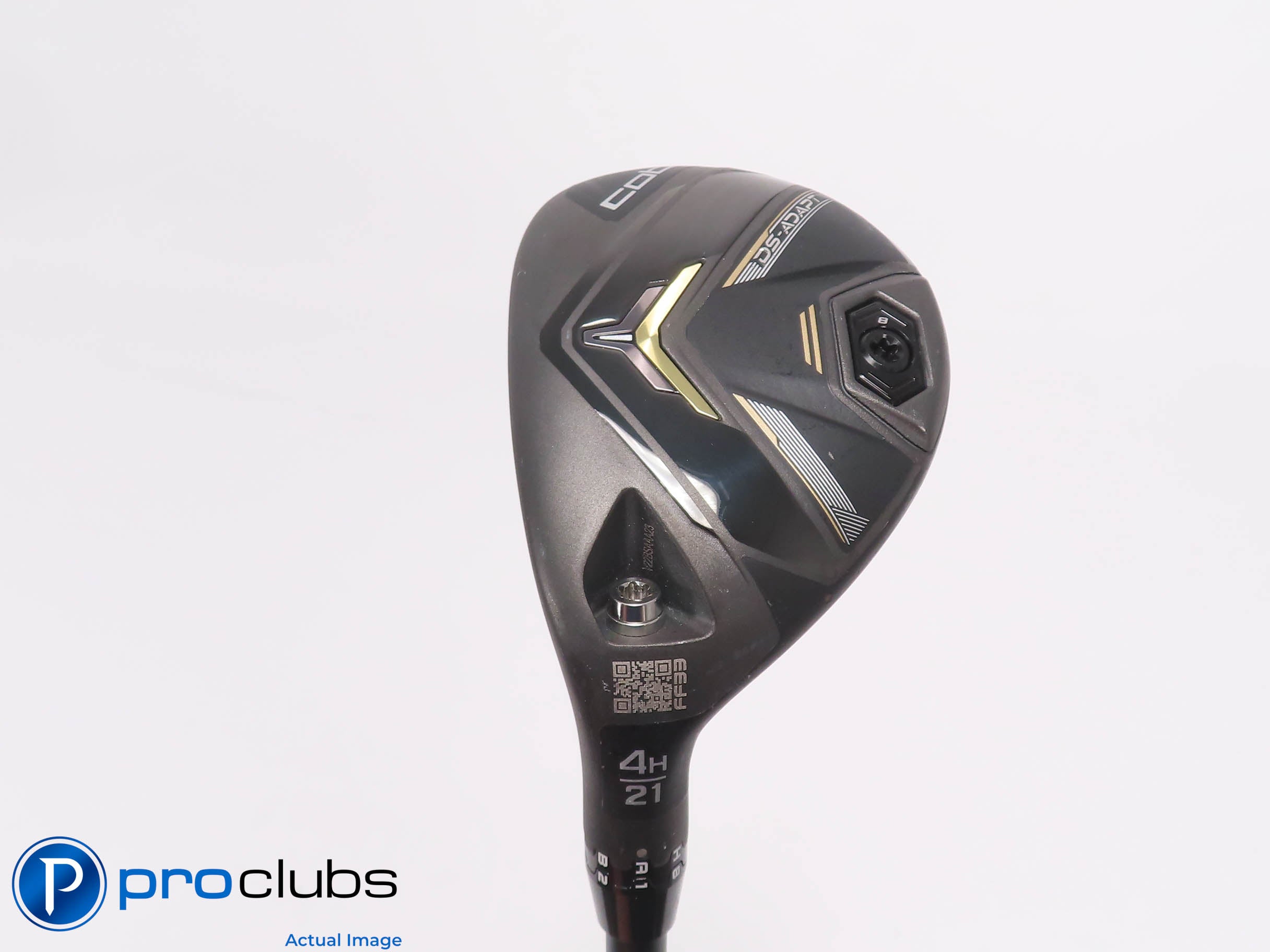 Left Handed Ladies Cobra DS-Adapt 21* 4 Hybrid - KBS PGI 55 Ladies Flex - 476005