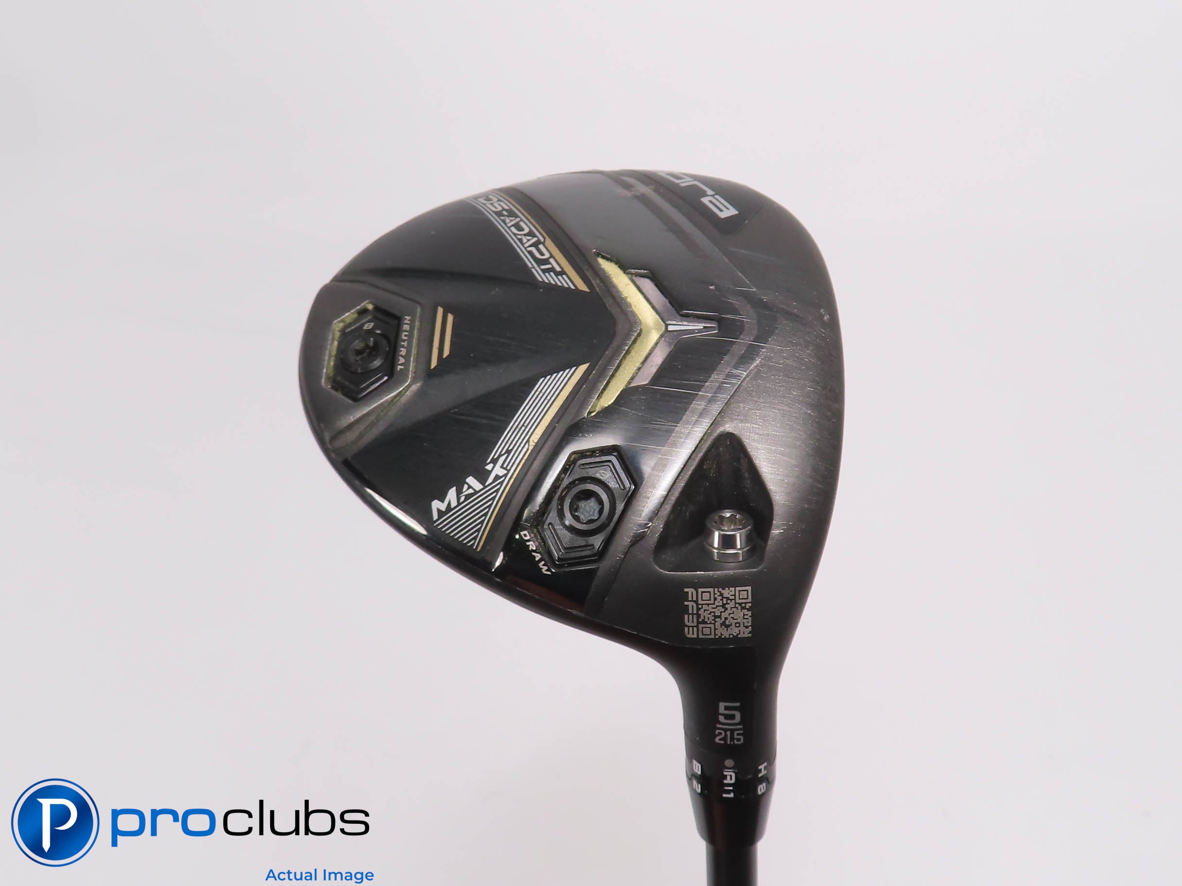 Ladies Cobra DS-ADAPT MAX 21.5* 5 Wood - UST Helium 4F1 Ladies Flex - 475980