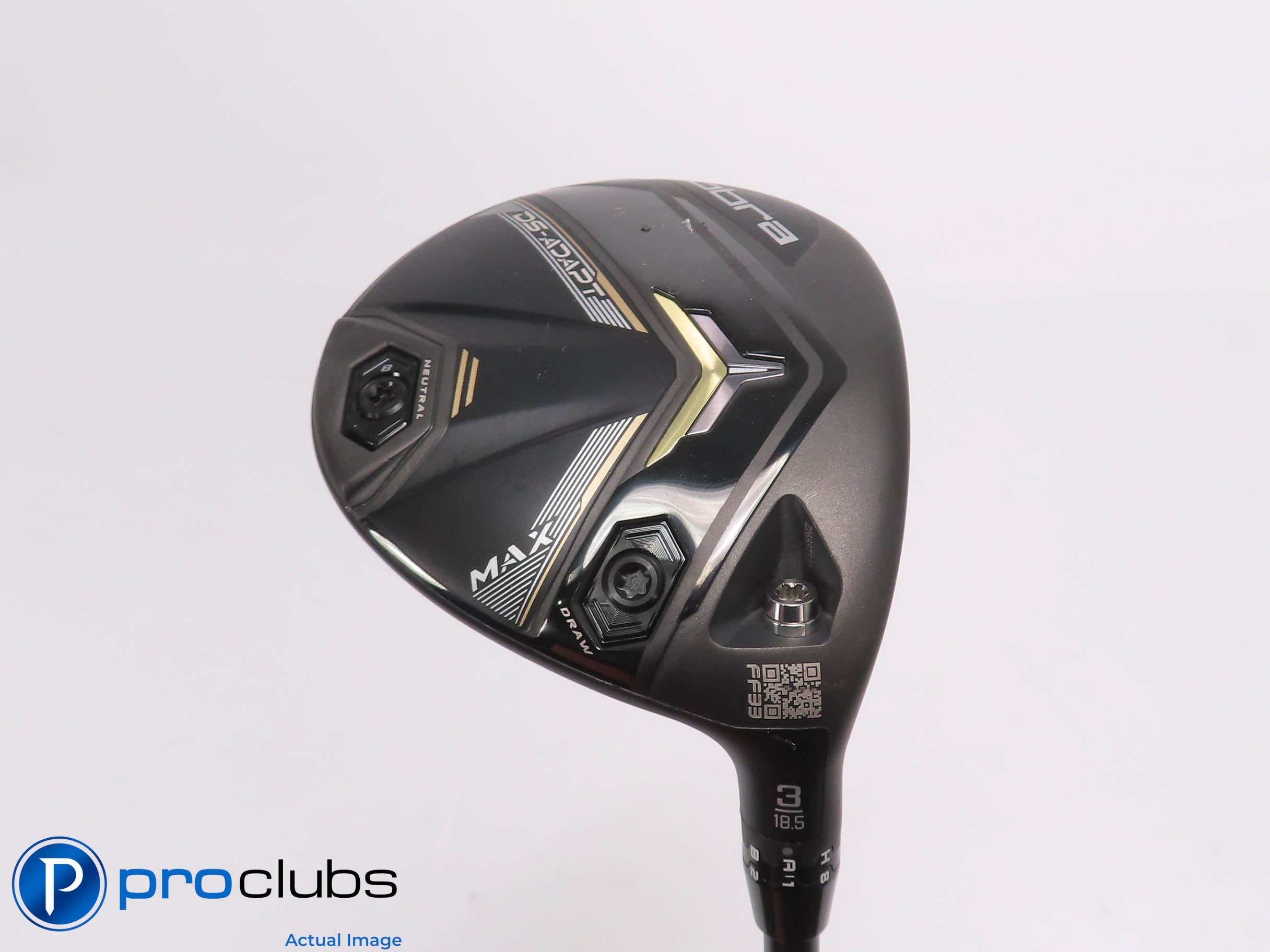 Ladies Cobra DS-ADAPT MAX 18.5* 3 Wood - UST Helium 4F1 Ladies Flex - 475977