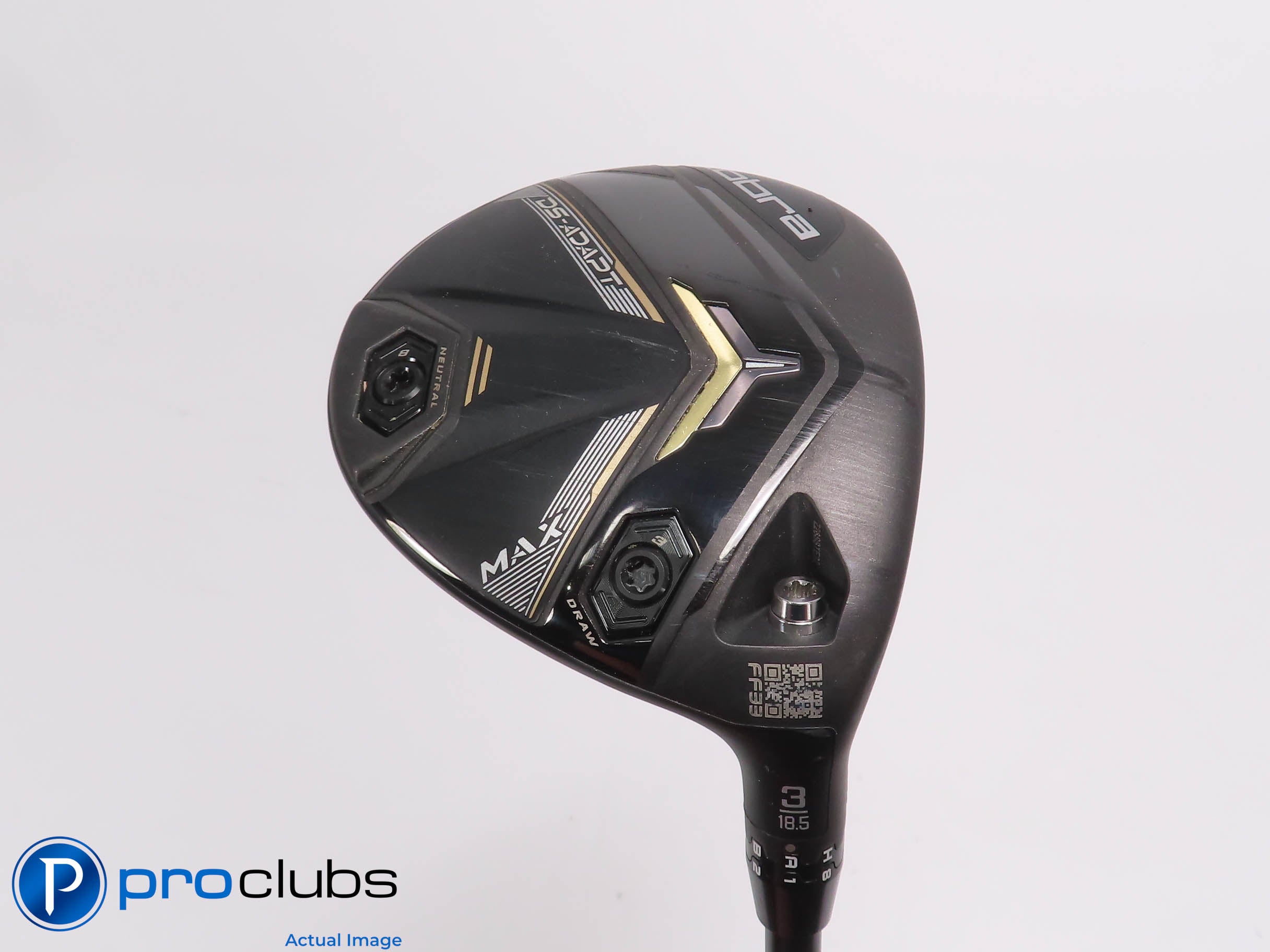 Ladies Cobra DS-ADAPT MAX 18.5* 3 WOOD - Helium 4F1 Ladies Flex 475976