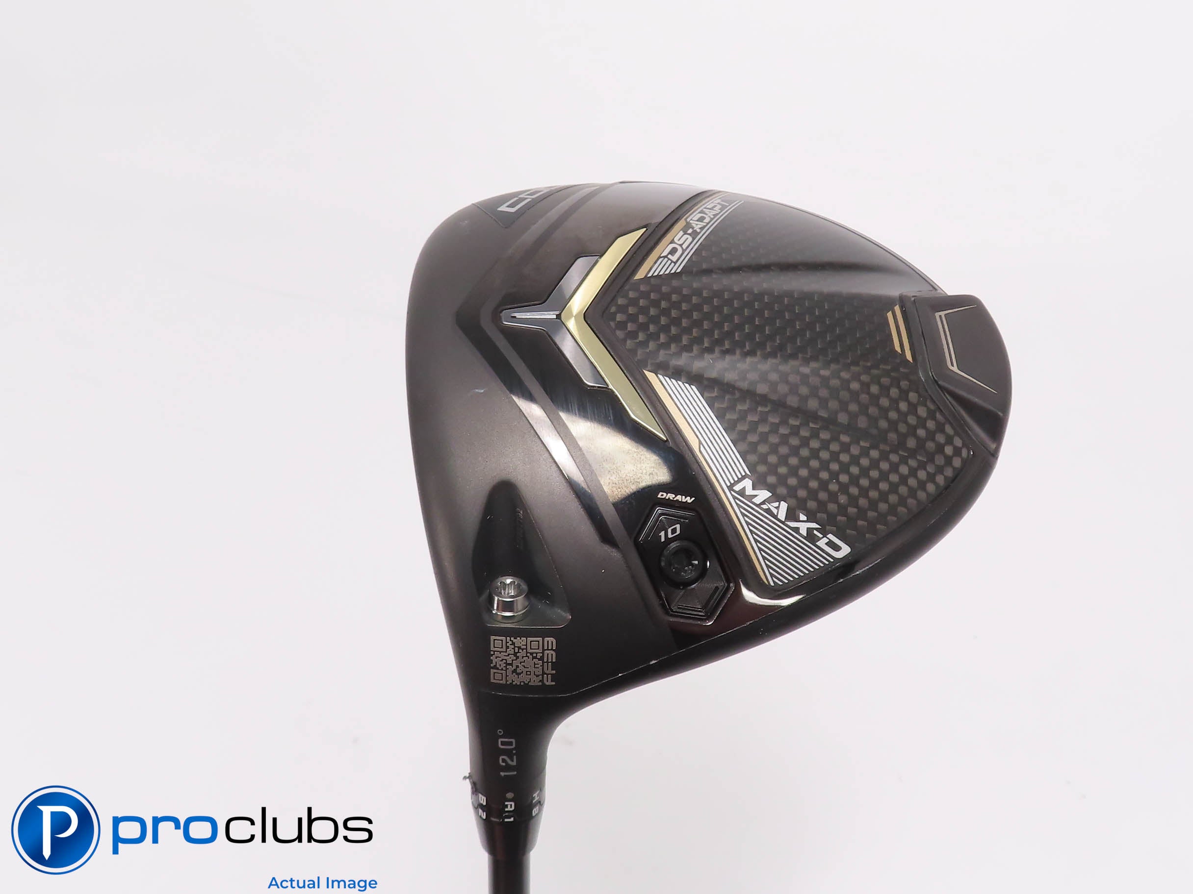 Left Handed Ladies Cobra DS-ADAPT MAX-D 12* DRIVER Helium 4F1 Ladies Flex 476008