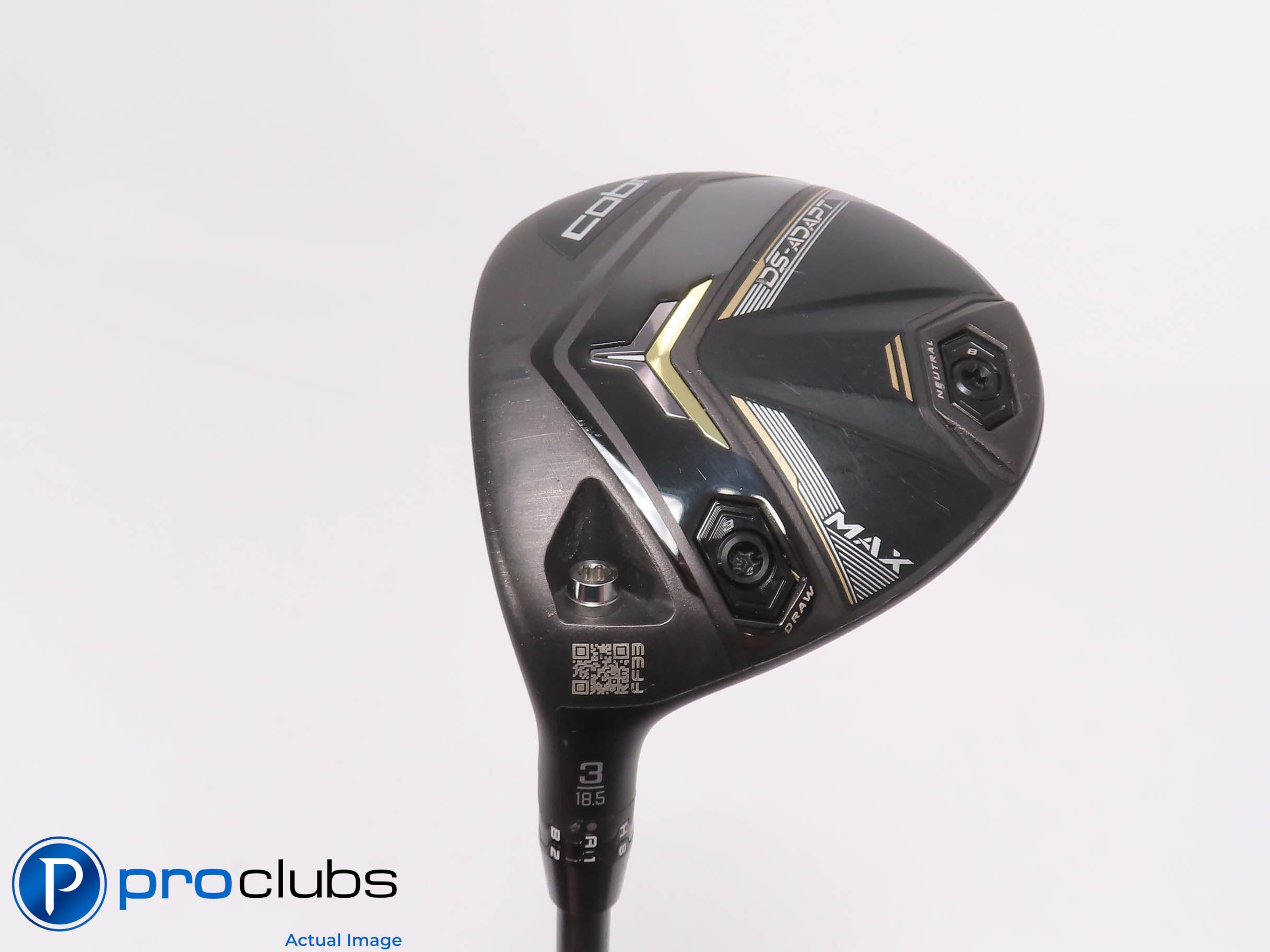 Left Handed Ladies Cobra DS-ADAPT MAX 18.5* 3 WOOD Helium 4F1 Ladies Flex 475968