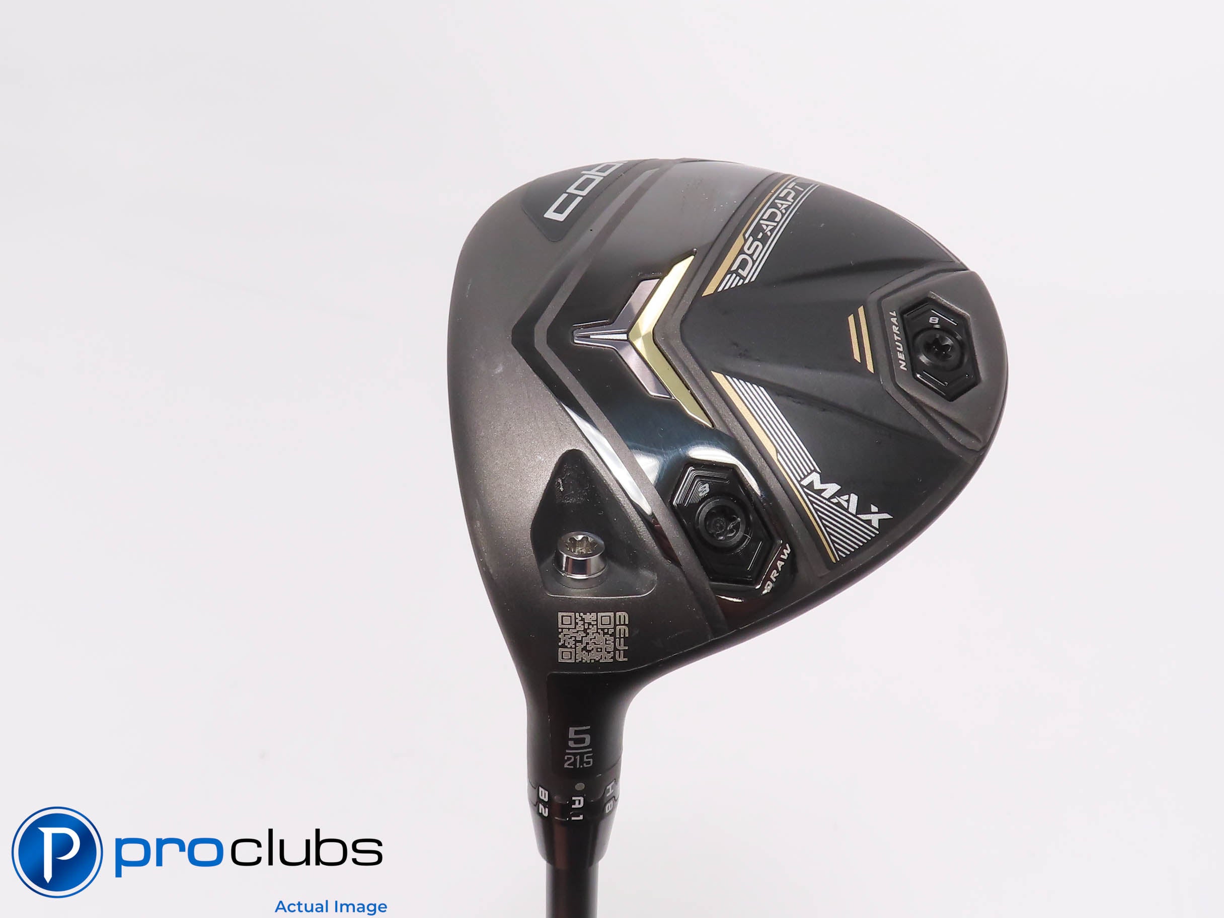 Left Handed Ladies Cobra DS-ADAPT MAX 21.5* 5 WOOD Helium 4F1 Ladies Flex 475986