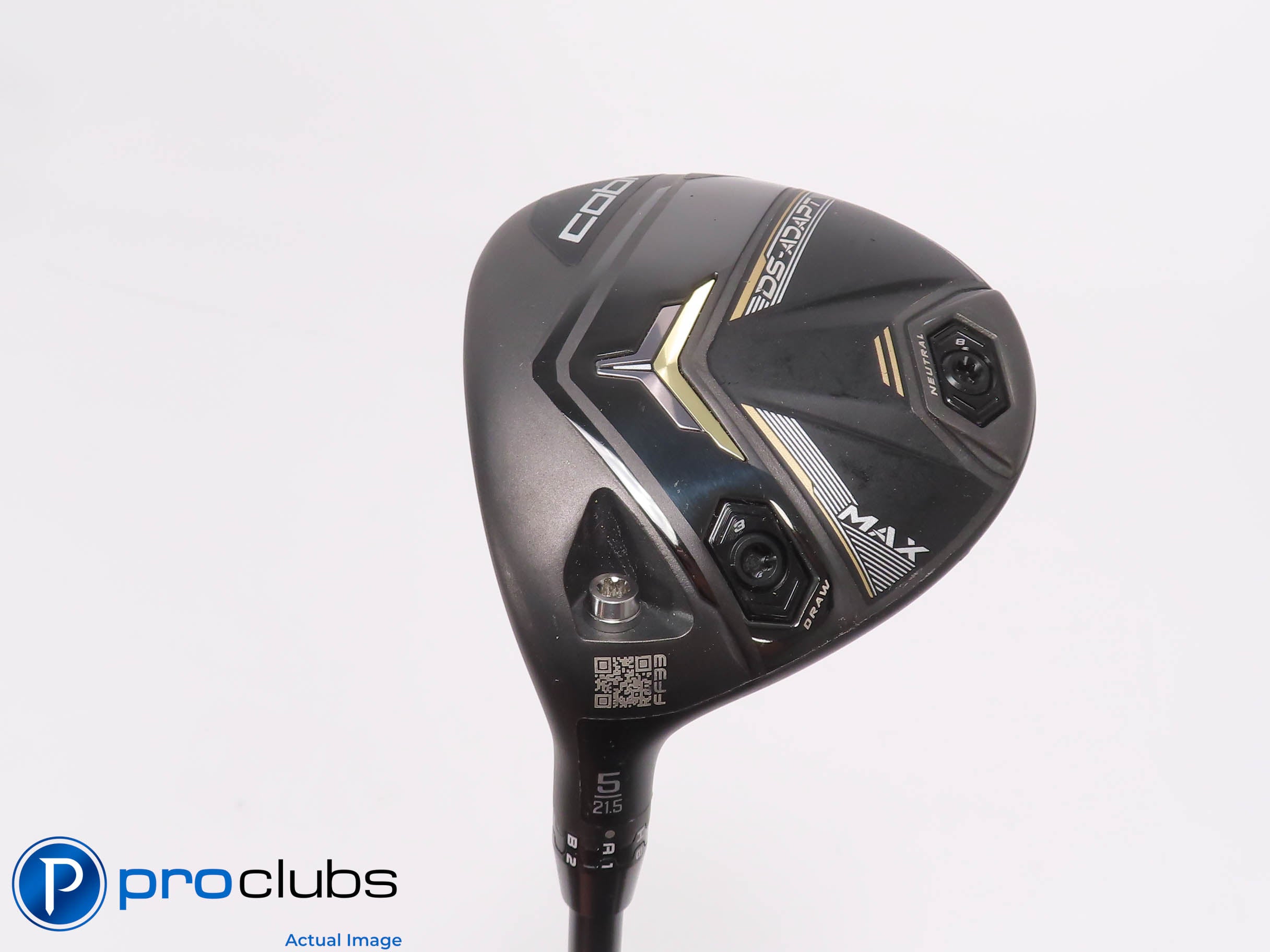 Left Handed Ladies Cobra DS-ADAPT MAX 21.5* 5 WOOD Helium 4F1 Ladies Flex 475981