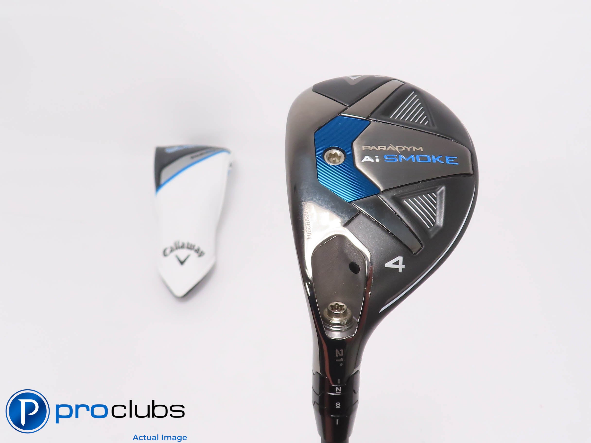 Mint Left Handed Callaway Ai SMOKE 21* 4 HYBRID w/HC Cypher Regular Flex 476044