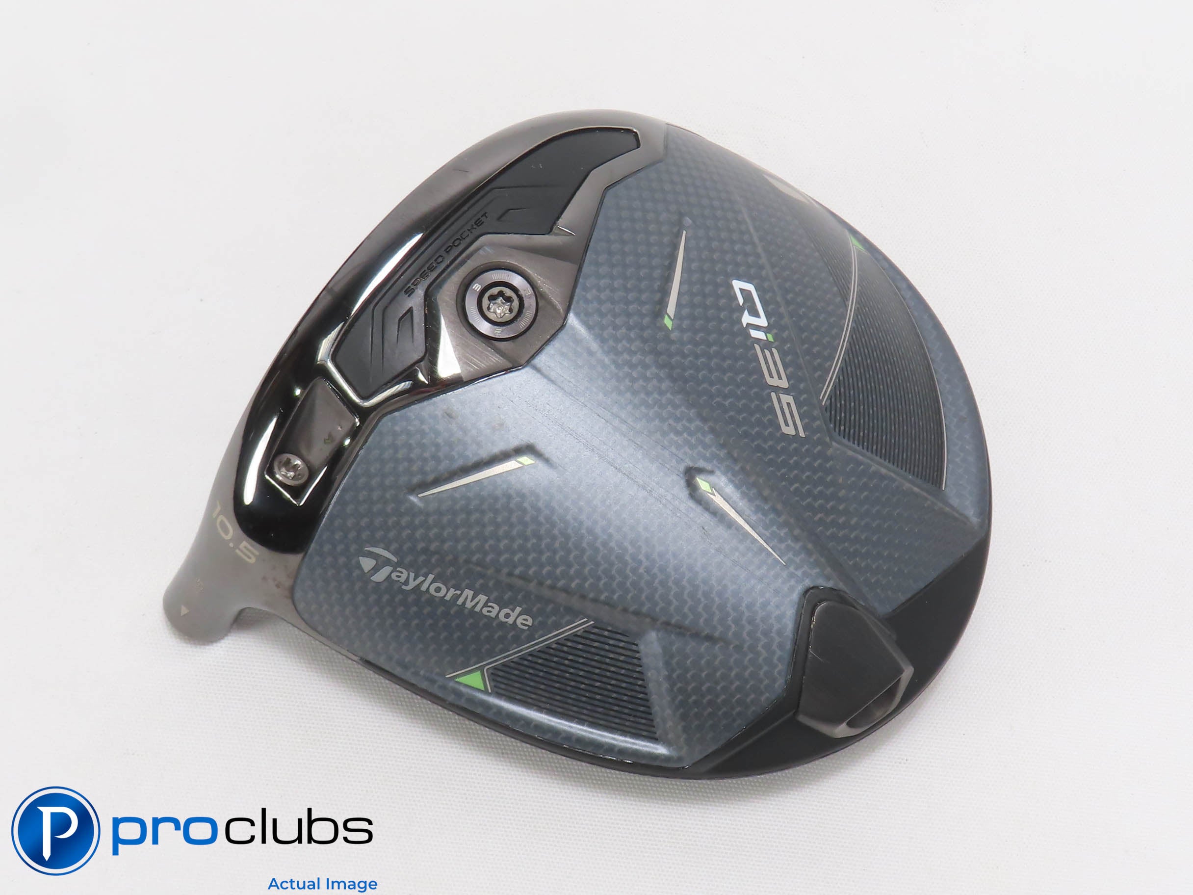 Excellent! Left Handed TaylorMade Qi35 10.5* Driver - Head Only - L/H - 474302