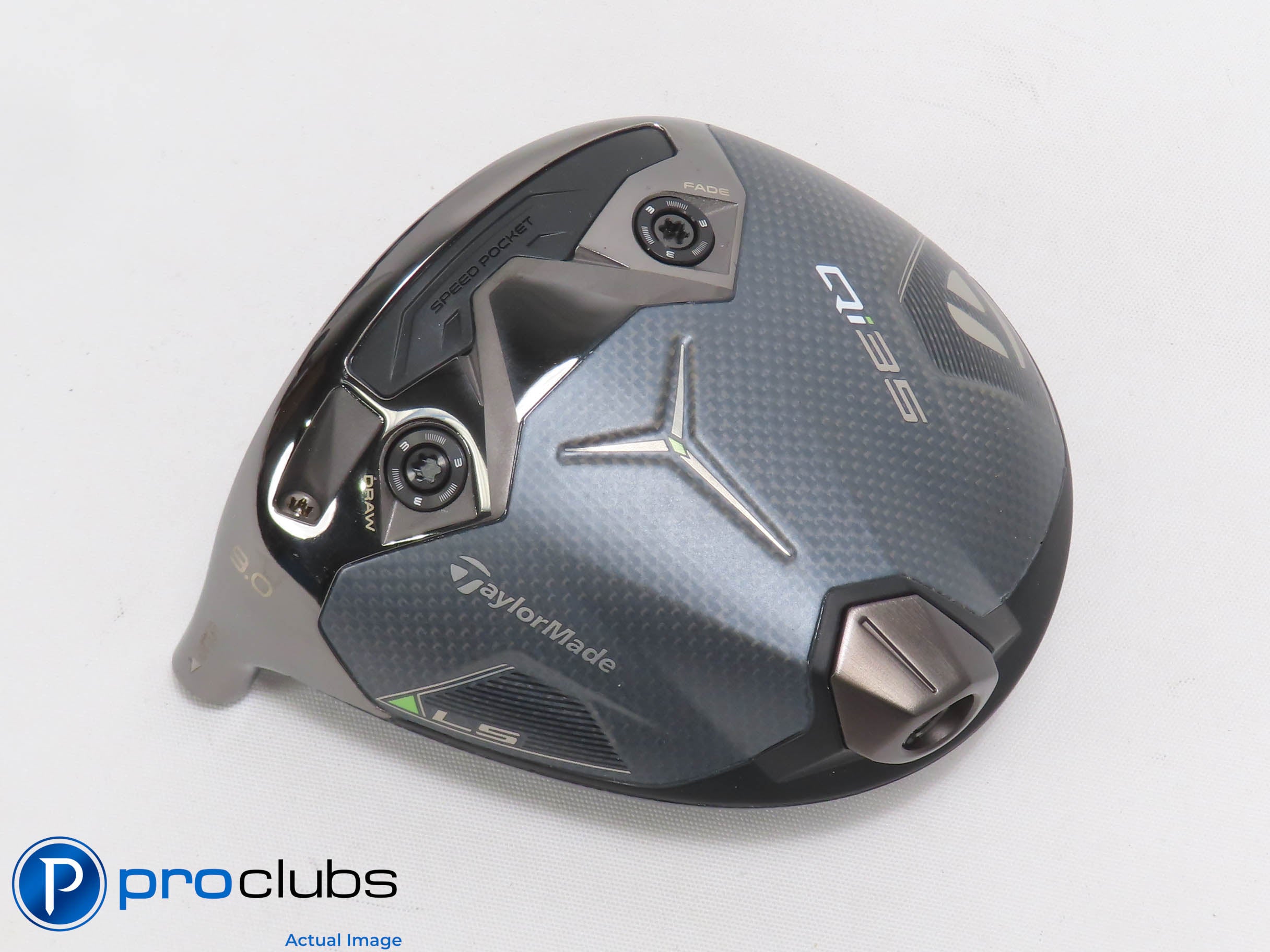 Mint! Left Handed TaylorMade Qi35 LS 9* Driver - Head Only - L/H - 472853