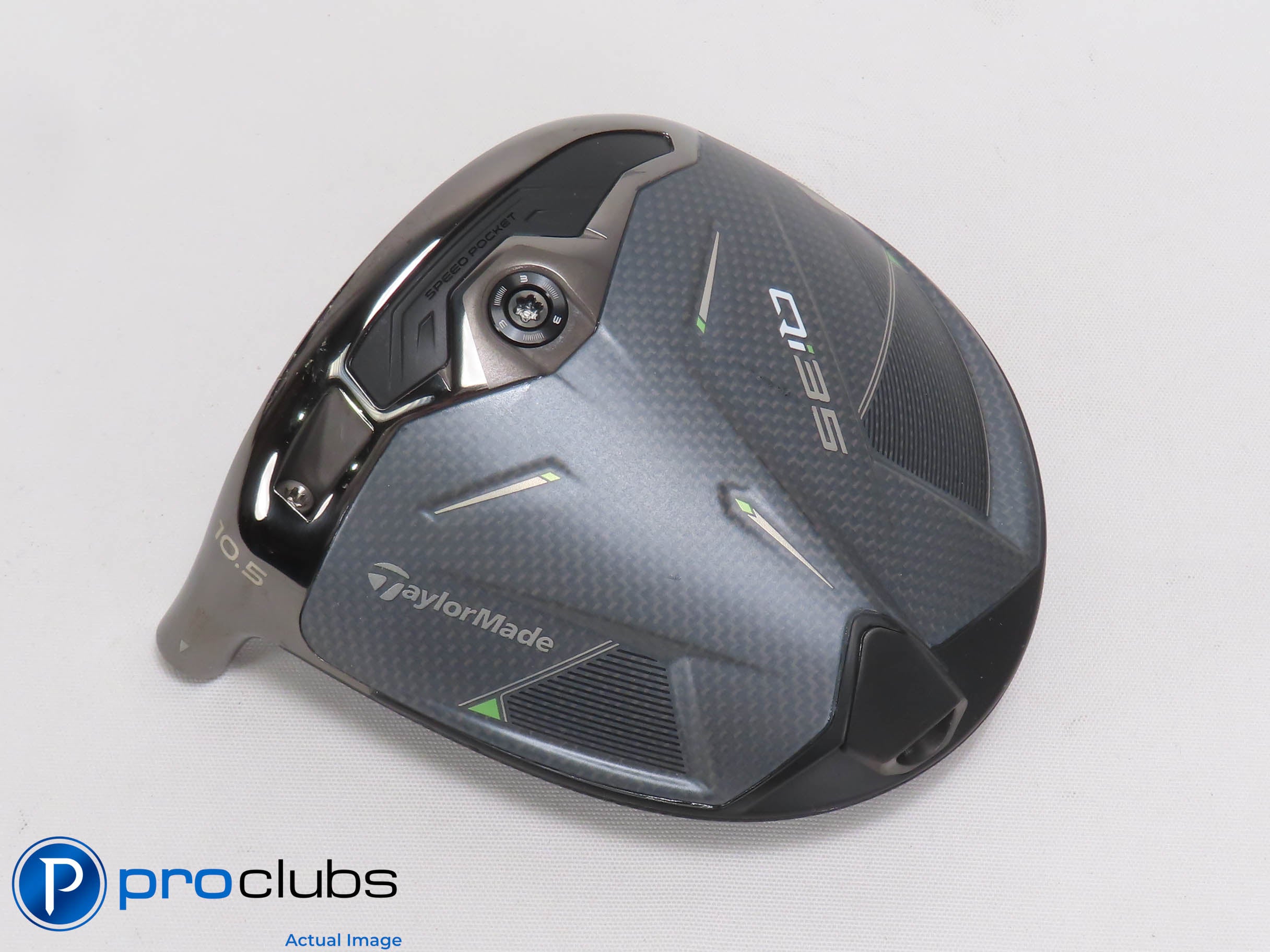 Mint! Left Handed TaylorMade Qi35 10.5* Driver - Head Only - L/H - 474291