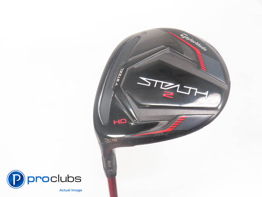 Left Handed TaylorMade Stealth 2 HD 16* 3 Wood - Speeder NX Regular Flex 386473