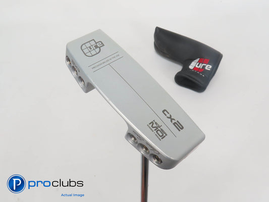 CURE CX2 Classic Series Double Bend Chrome 34" Putter w/ HC - 388899