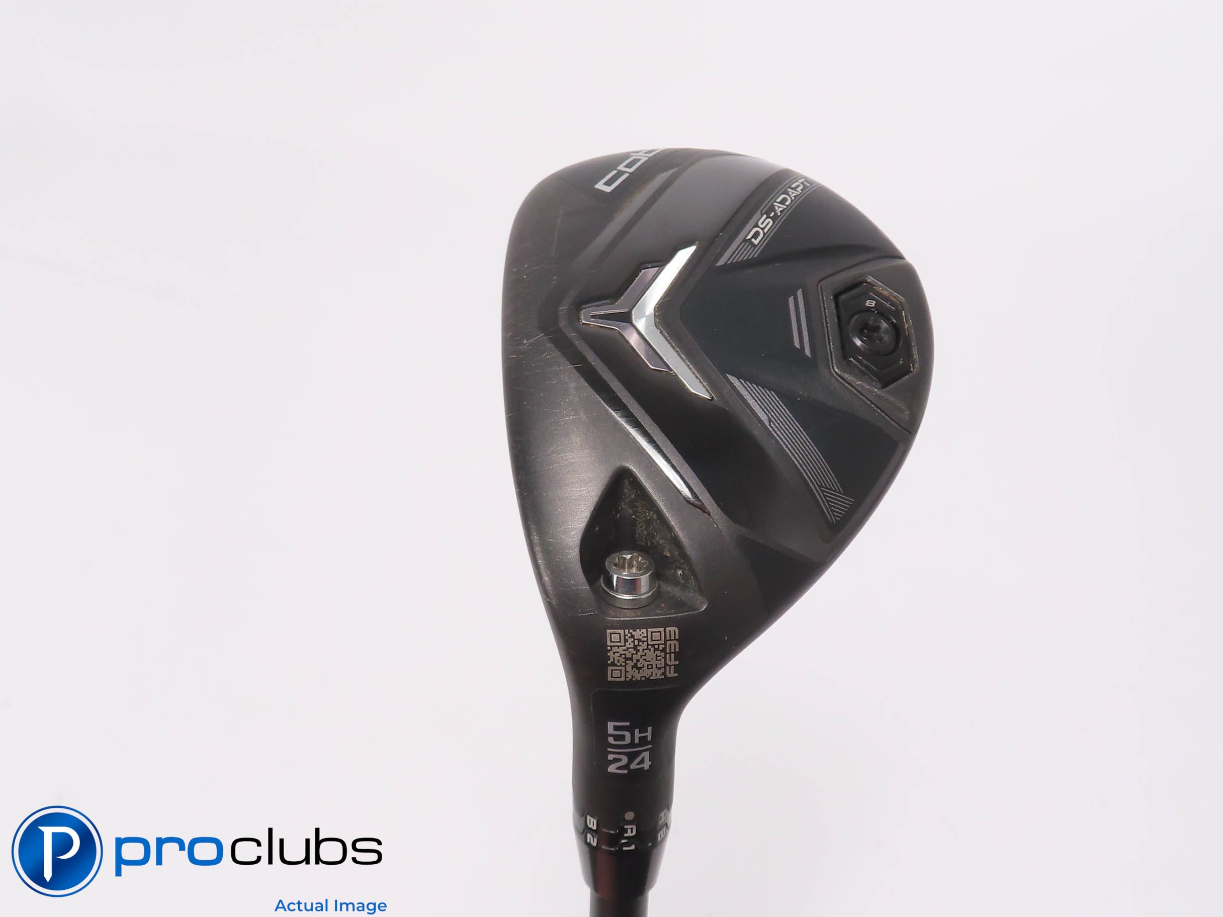 Left Handed Cobra DS-Adapt 24* 5 Hybrid - KBS PG Hybrid 75g Regular Flex #476206