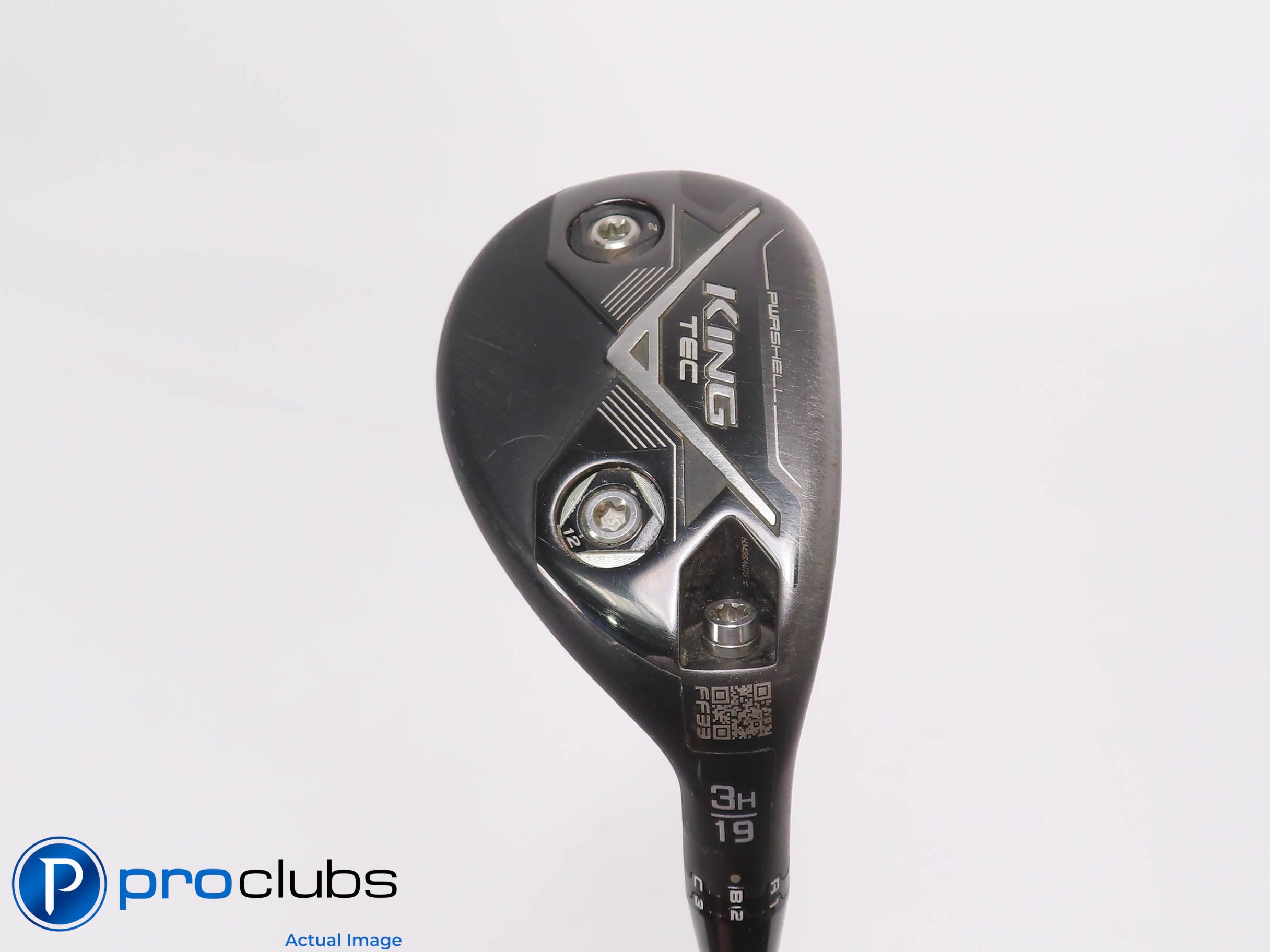 2025 Cobra KING TEC Black 19* 3 Hybrid - Mitsubishi MMT 80g Stiff Flex - 476226