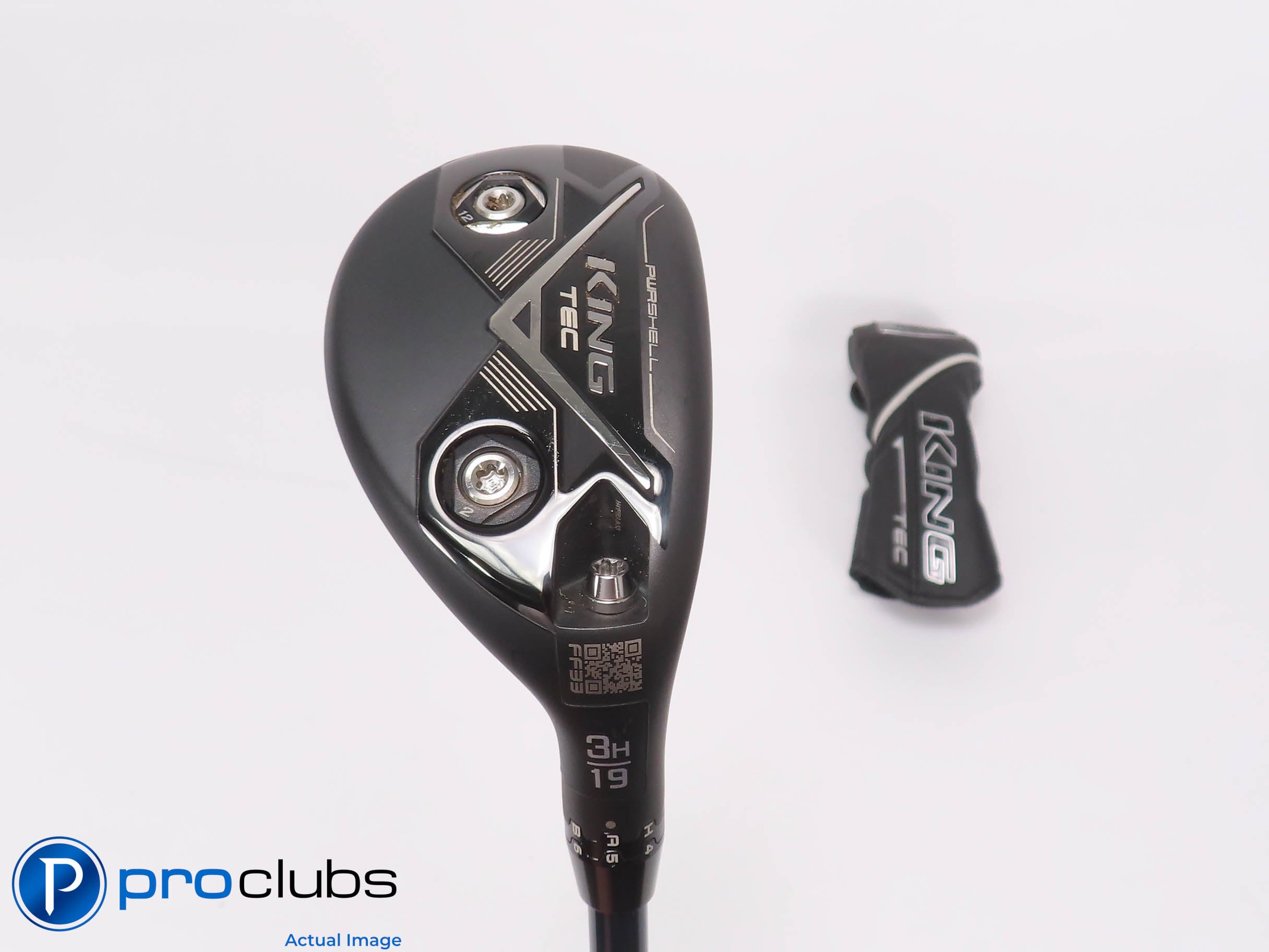 2025 Cobra KING TEC Black 19* 3 Hybrid w/HC - Ventus w/VeloCore X-Flex - 476228