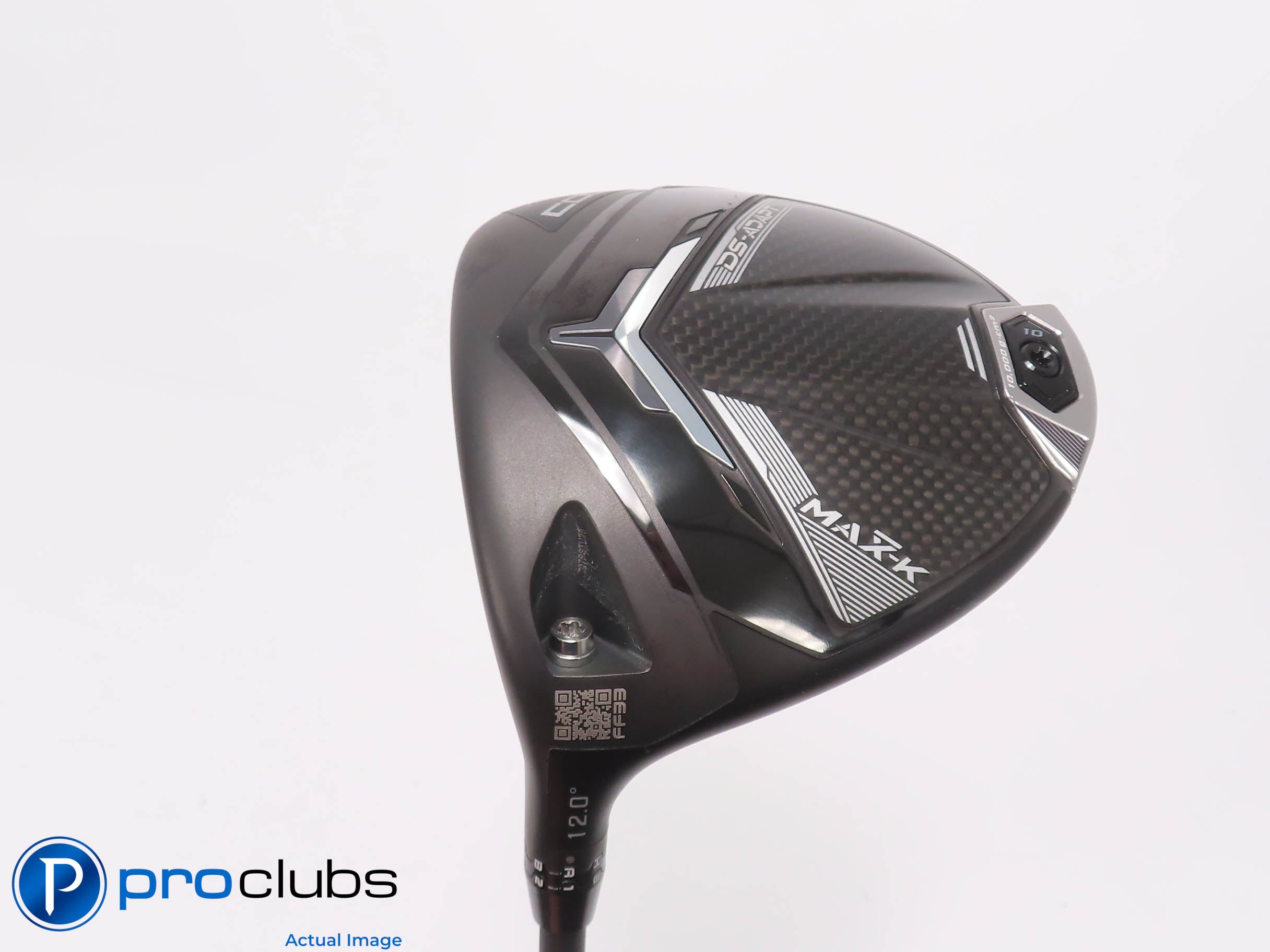 Left Handed Cobra DS-ADAPT MAX-K 12* Driver - Gen4 HZRDUS CB Senior - 476116