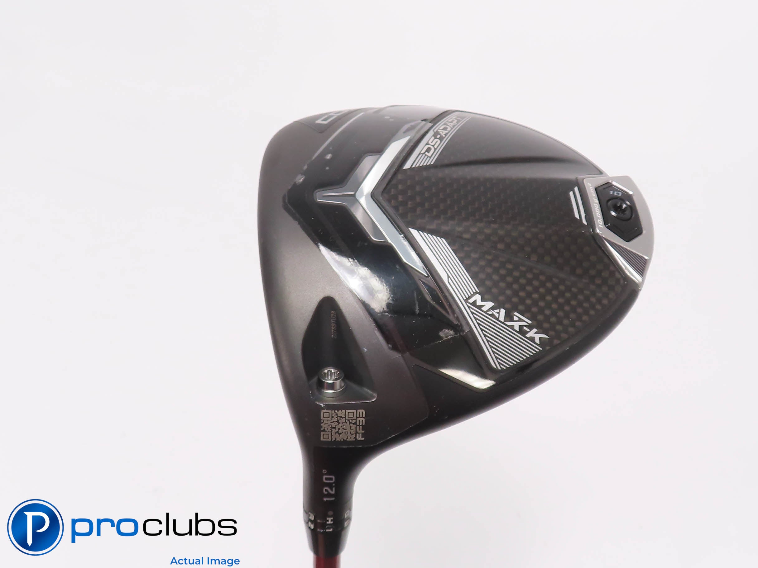Left Handed Cobra DS-ADAPT MAX-D 12* Driver - Denali Red 50g 6.0 Stiff - 476177
