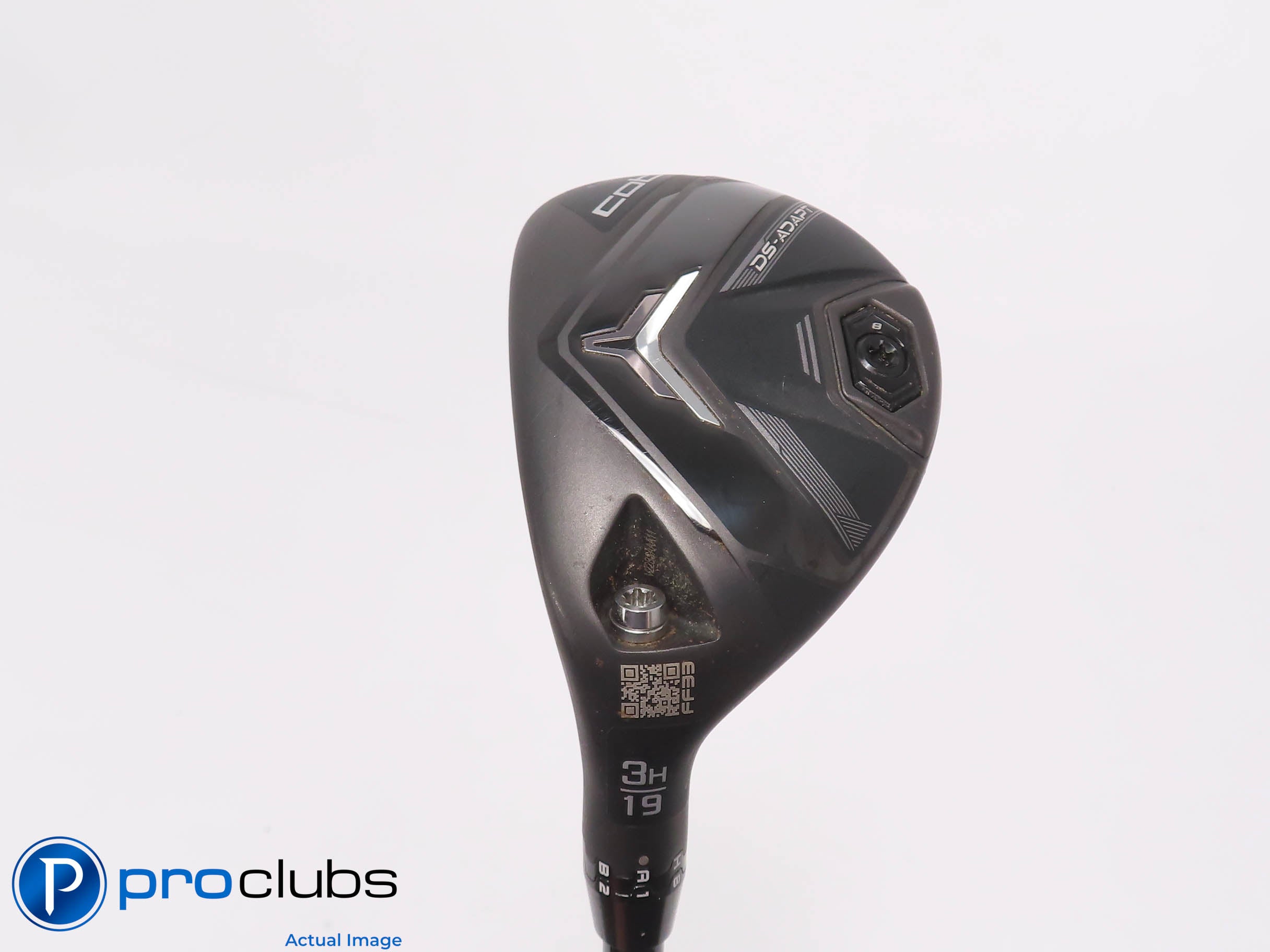 Left Handed Cobra DS-Adapt 19* 3 Hybrid - Gen4 HZRDUS Black 90g X-Flex #476198