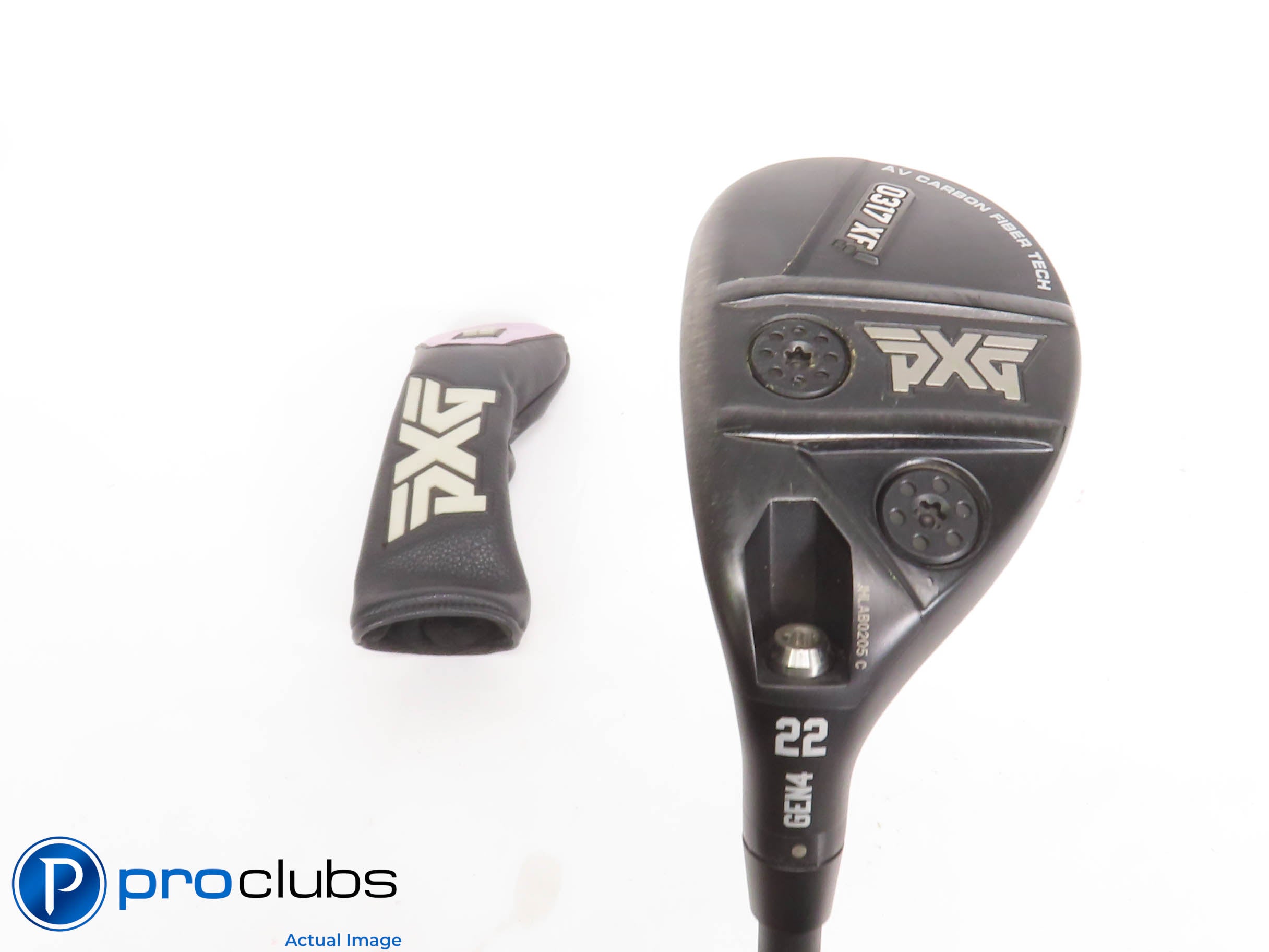 Left Handed PXG 0317XF Gen4 22* Hybrid MMT 60 Senior Flex w/ Headcover #434801