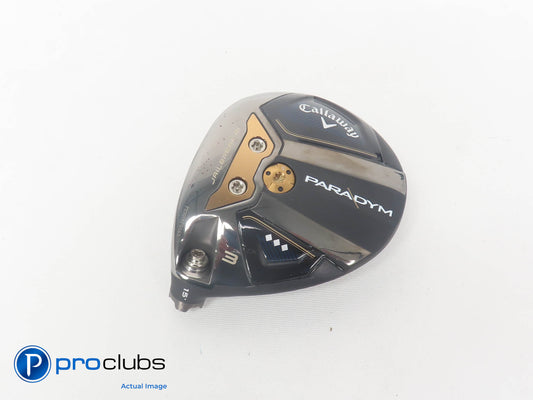 Left Handed Callaway Paradym Triple Diamond 15* 3 Wood - Head Only - L/H 387896