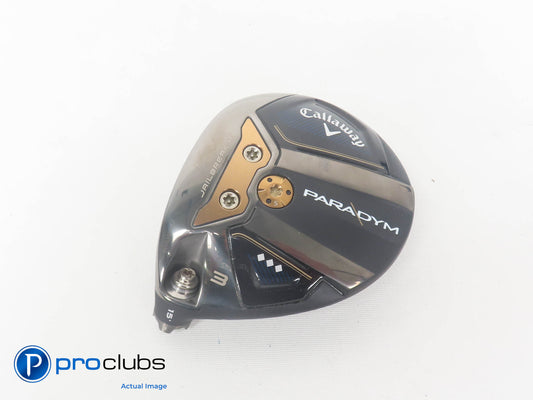 Left Handed Callaway Paradym Triple Diamond 15* 3 Wood - Head Only - L/H 383762