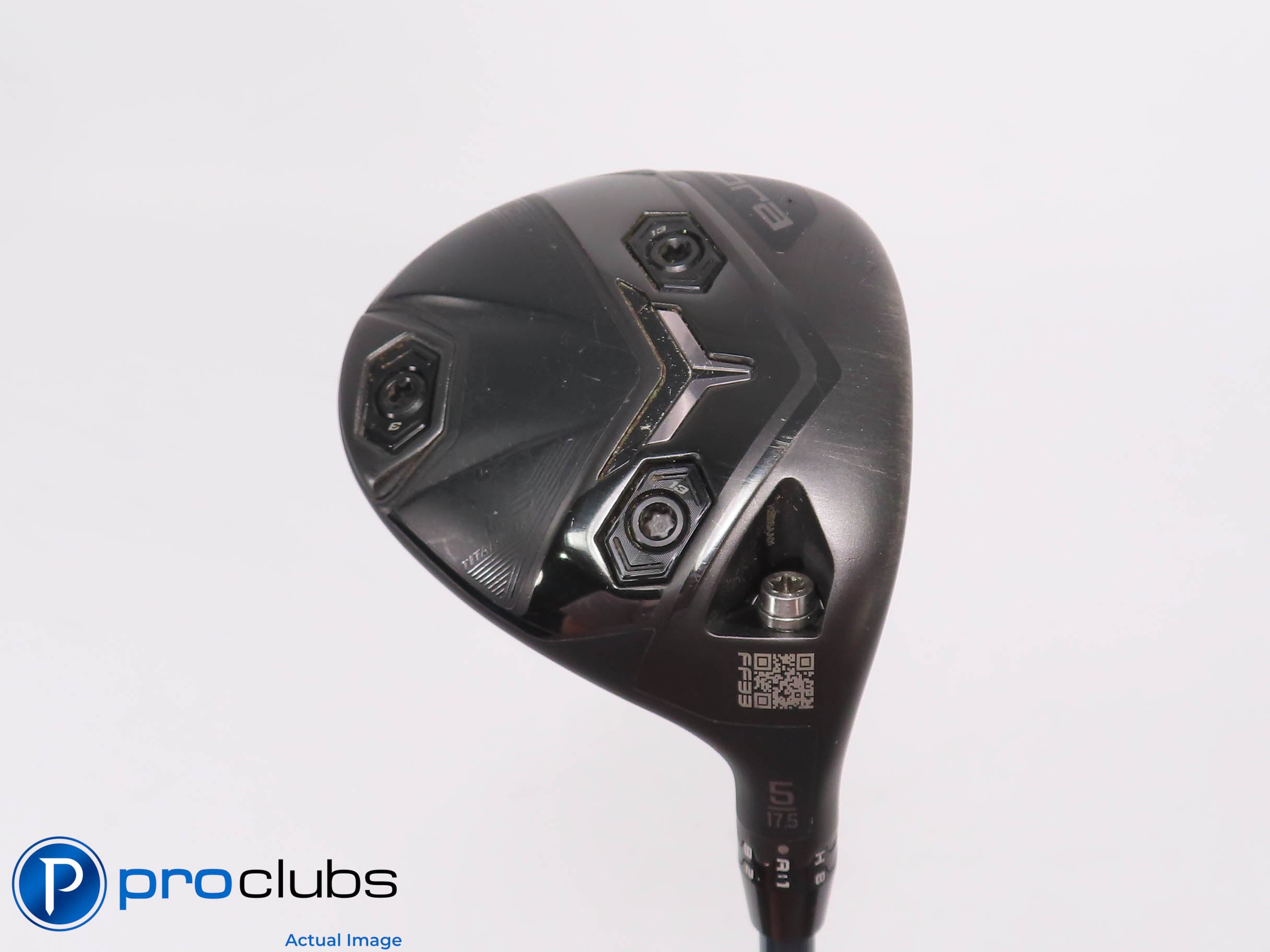 Cobra DS-ADAPT LS Titanium 17.5* 5 WOOD Denali Blue 60g 5.5 Regular Flex 476442