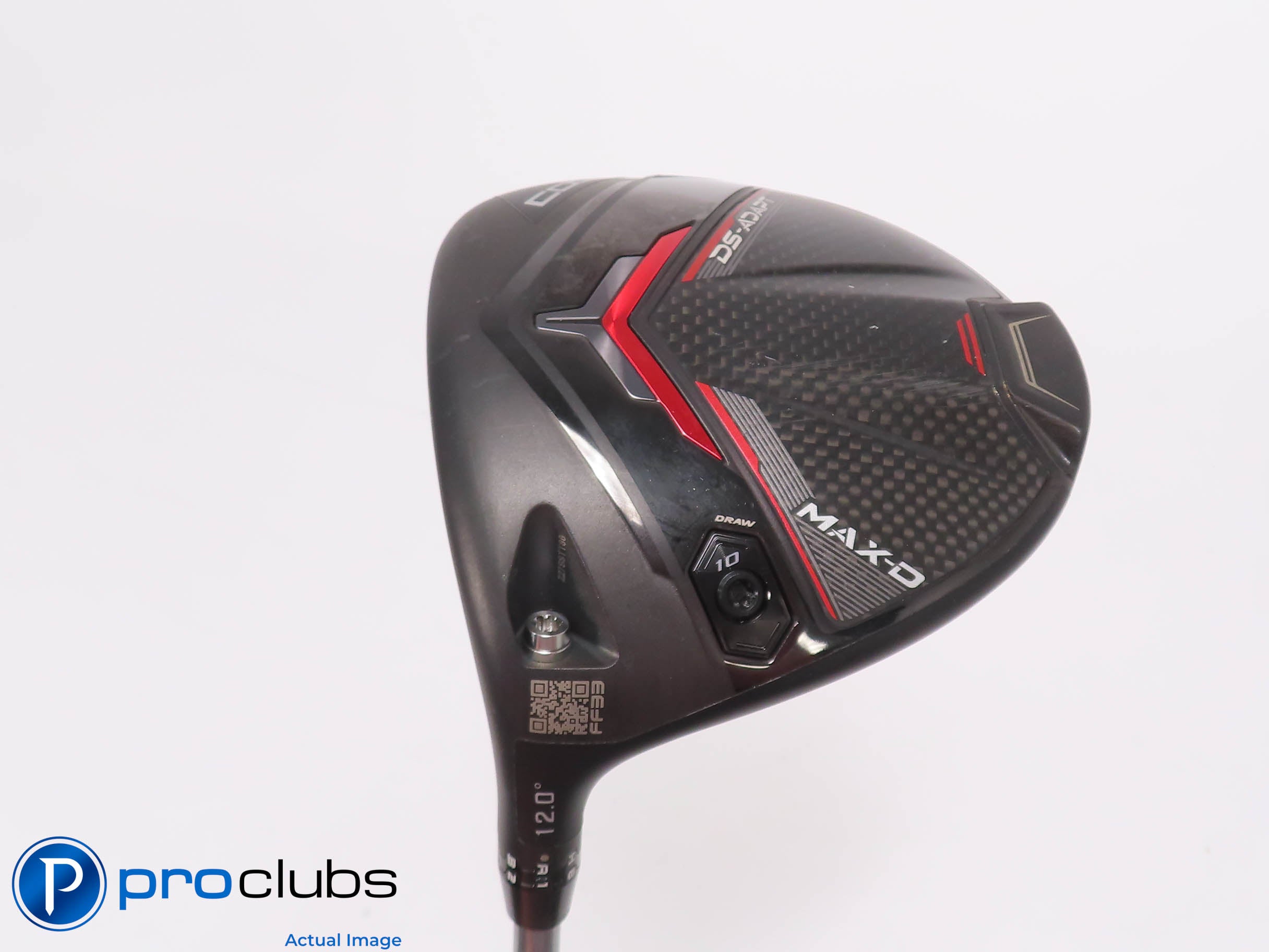 Left Handed Cobra DS-ADAPT MAX-D 12* Driver - Fujikura Pro 60g Stiff - 476092