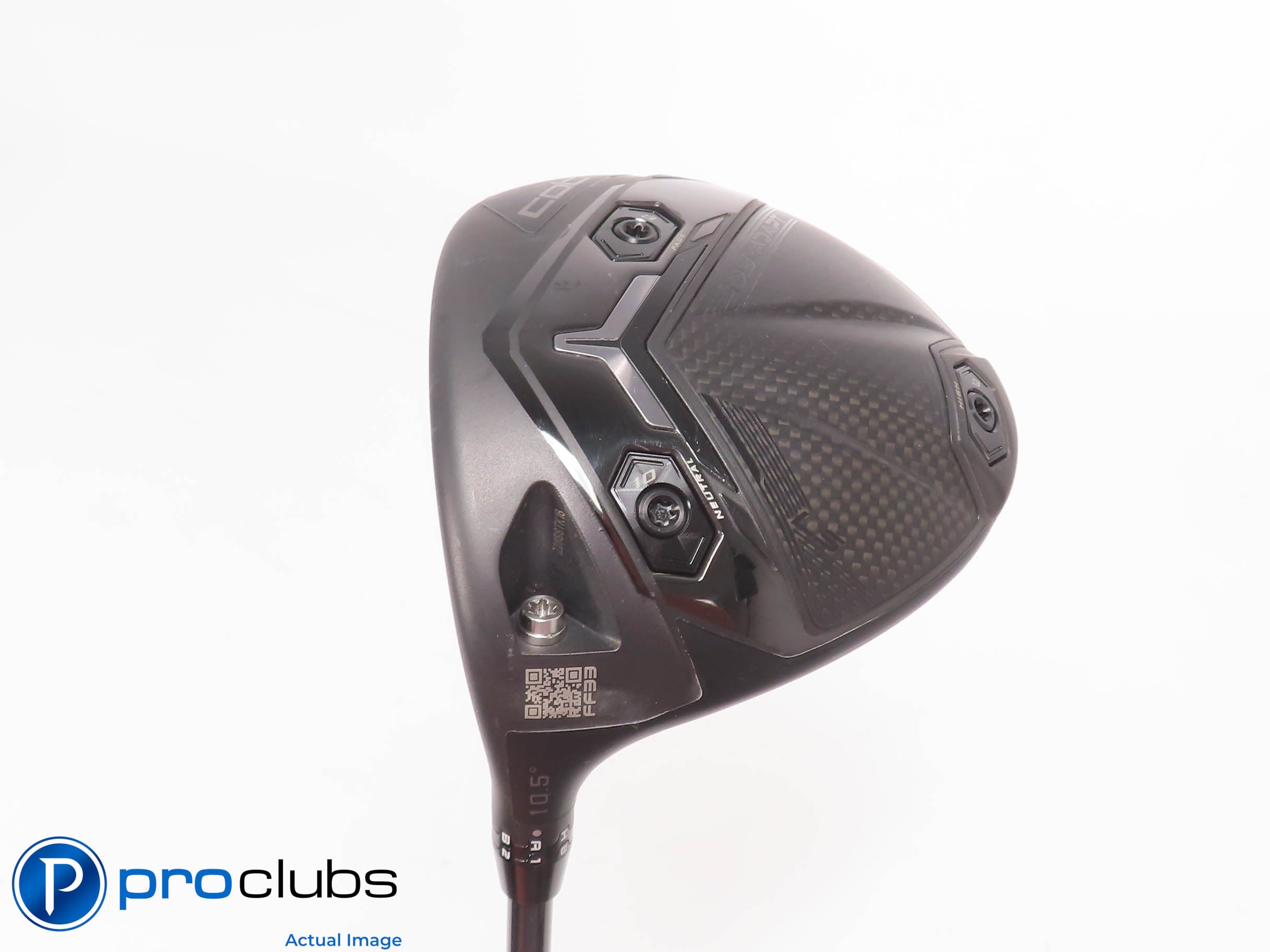 Left Handed Cobra DS-ADAPT LS 10.5* Driver - Denali Black 70g 6.0 Stiff - 476111
