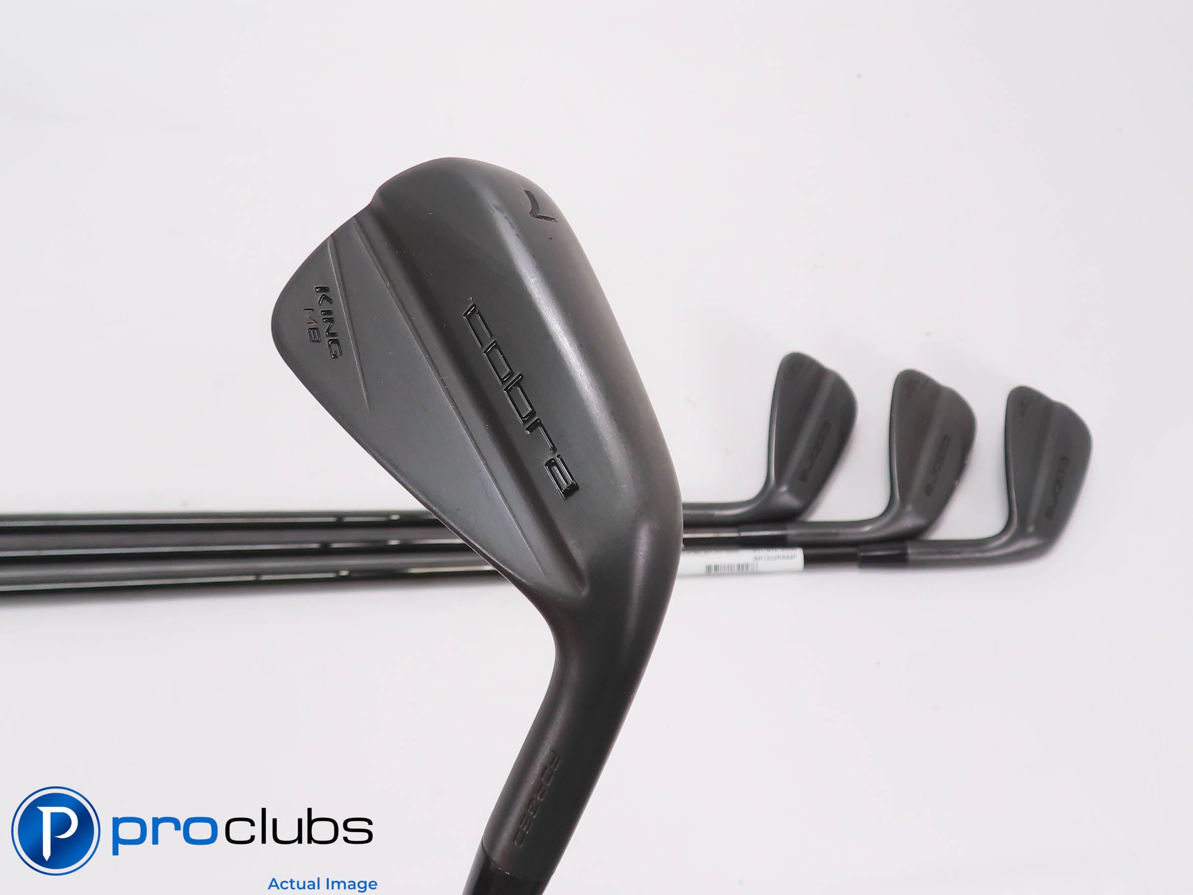 Cobra '25 King MB Black 7-PW Irons - KBS $-Taper Black 120 Stiff Steel - 476766