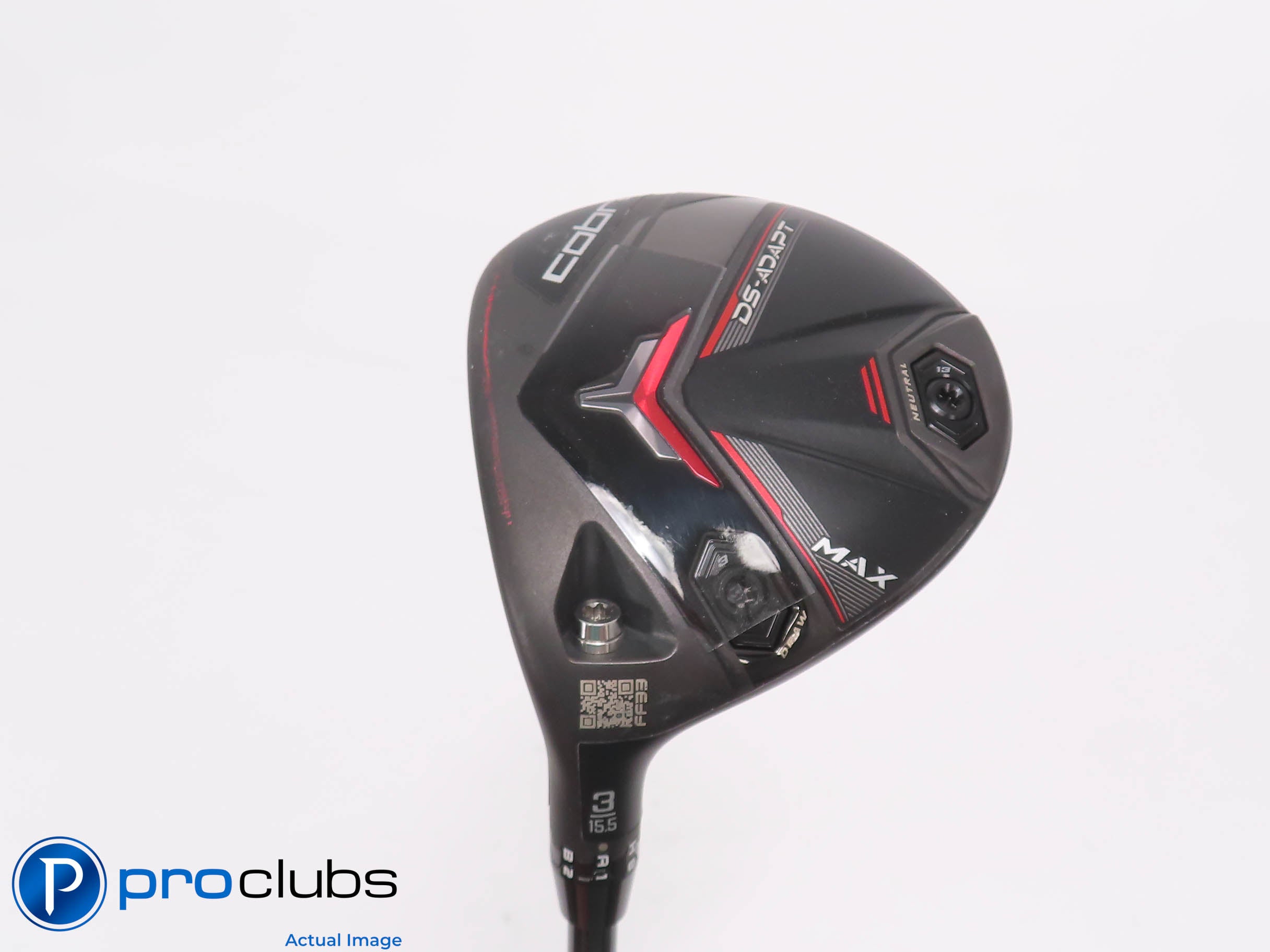 Left Handed Cobra DS-ADAPT MAX 15.5* 3 Wood - Cobra Regular Flex - 476375