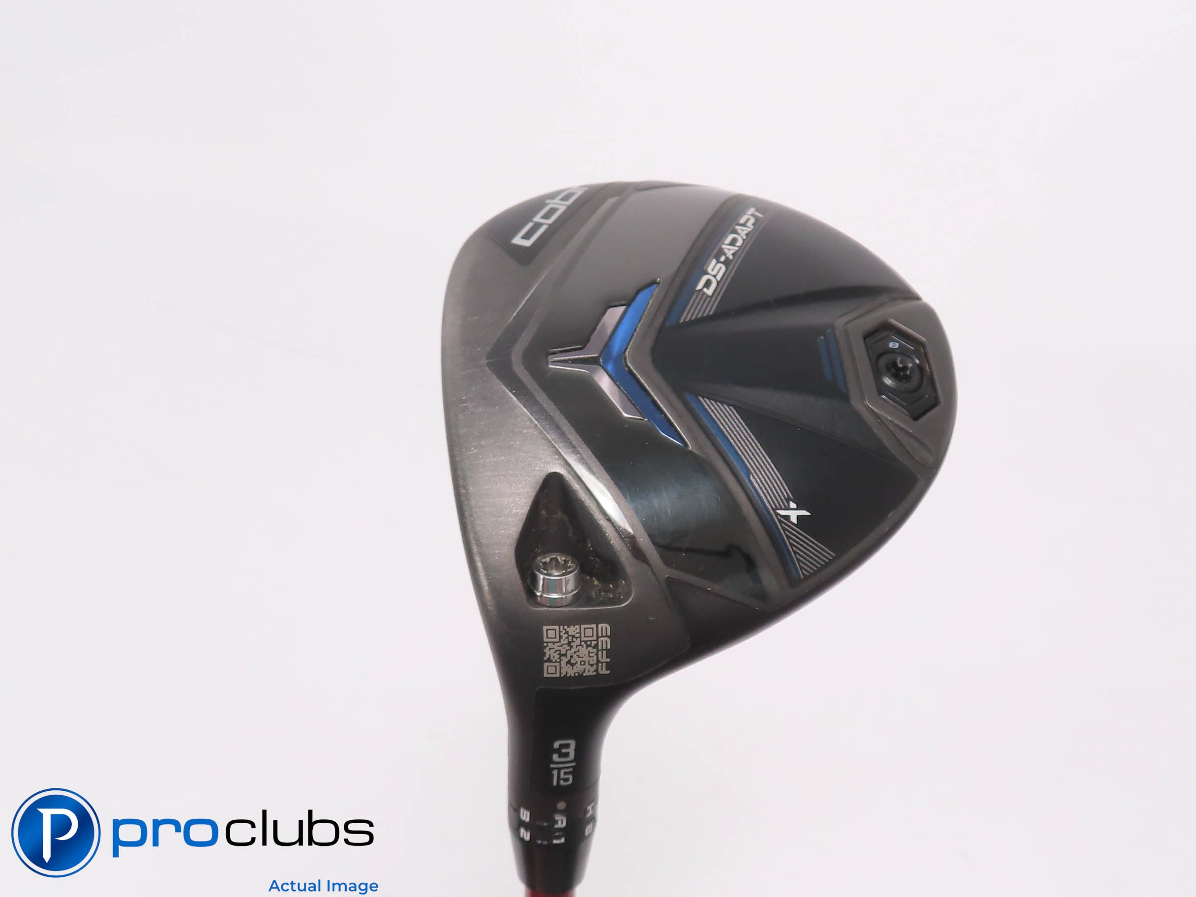 Left Handed Cobra DS-Adapt X 15* 3 Wood - Denali Red 50g 5.0 Senior Flex #476369