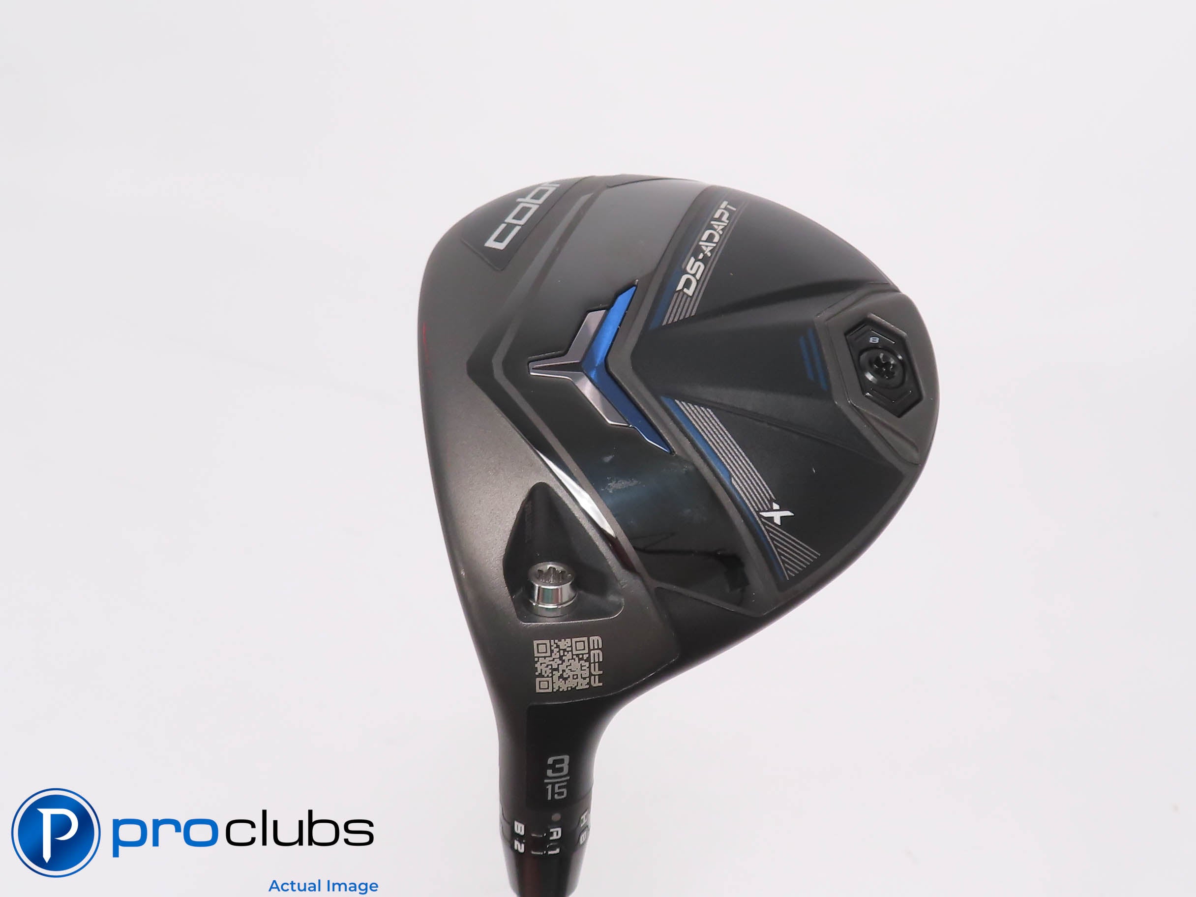 Left Handed Cobra DS-Adapt X 15* 3 Wood - Denali Blue 70g 6.5 X-Flex #476367