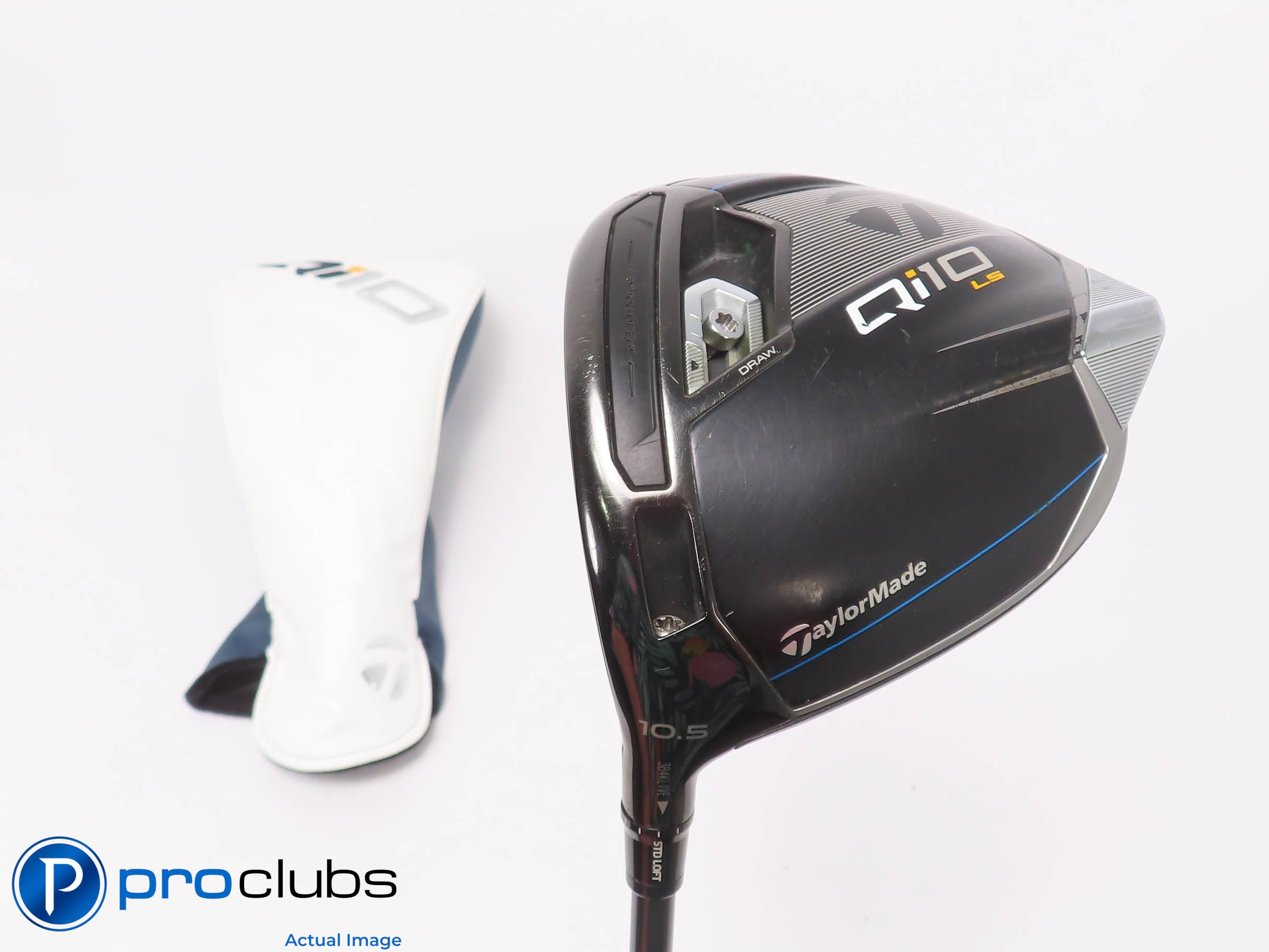 Left Handed TaylorMade Qi10 LS 10.5* Driver w/ HC - Diamana T+ 60 X-Flex 476628