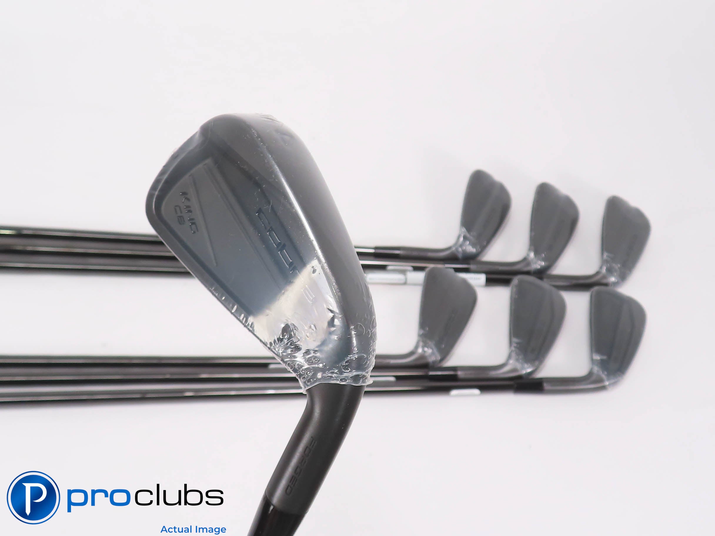 NEW Cobra '24 KING CB/MB Black 4-PW Combo IRON SET - KBS Stiff Flex Steel 476524