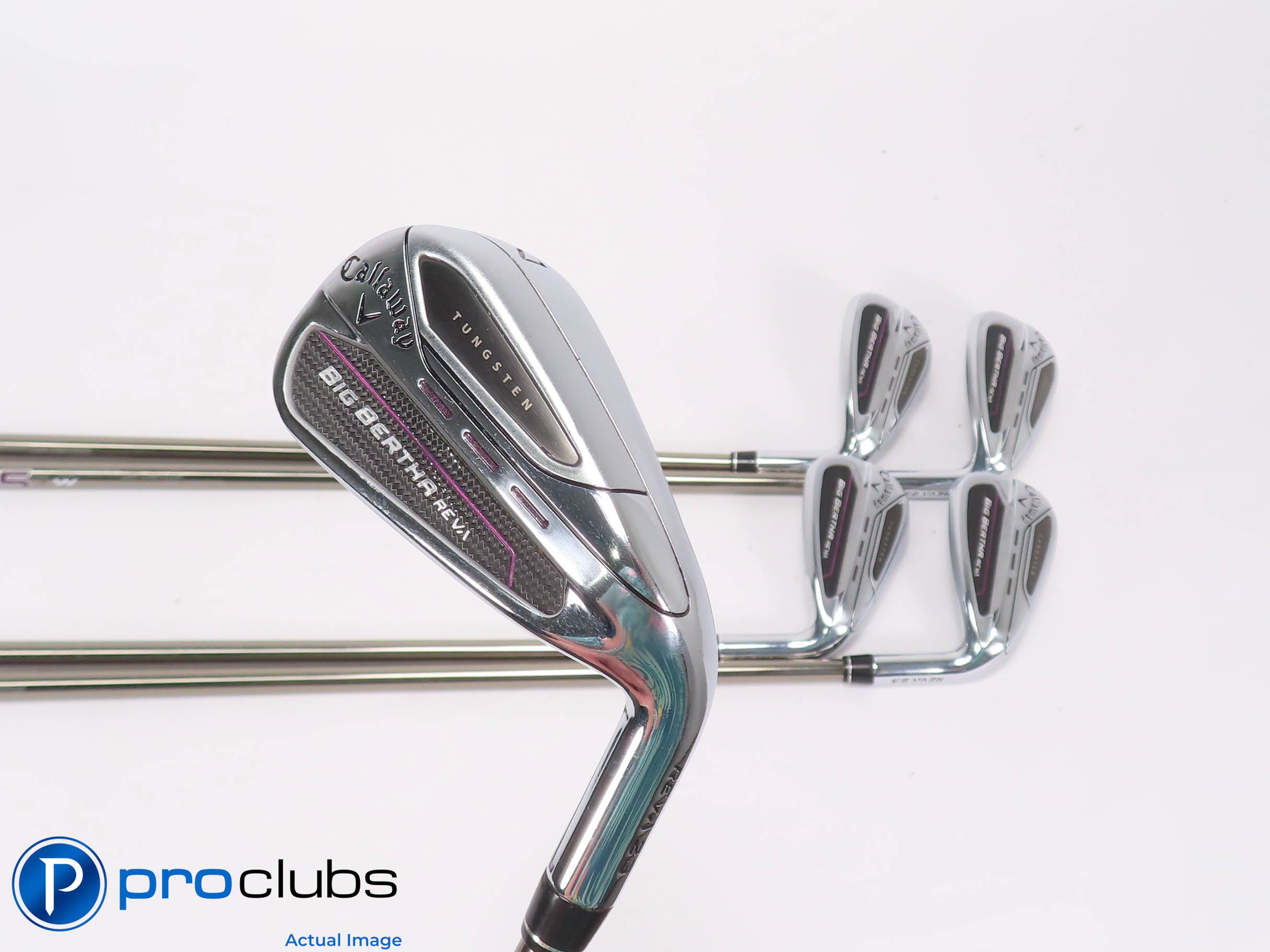 Nice Ladies Callaway '23 Big Bertha REVA 7-PW,AW IRON SET - Ladies Flex 476728