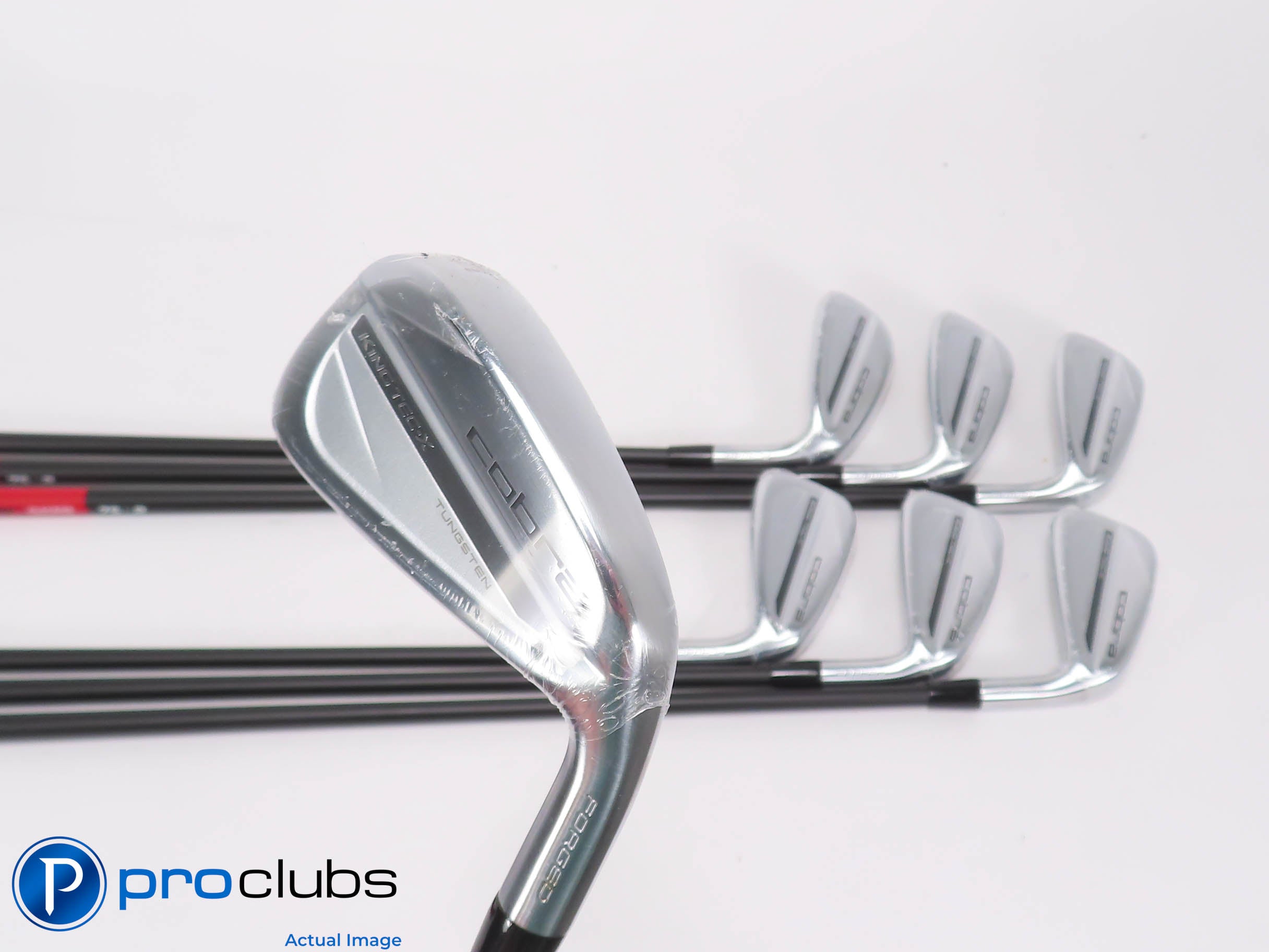 NEW Cobra '25 KING Tec-X 5-PW,GW IRON SET - KBS 75 Regular Flex Graphite 476526