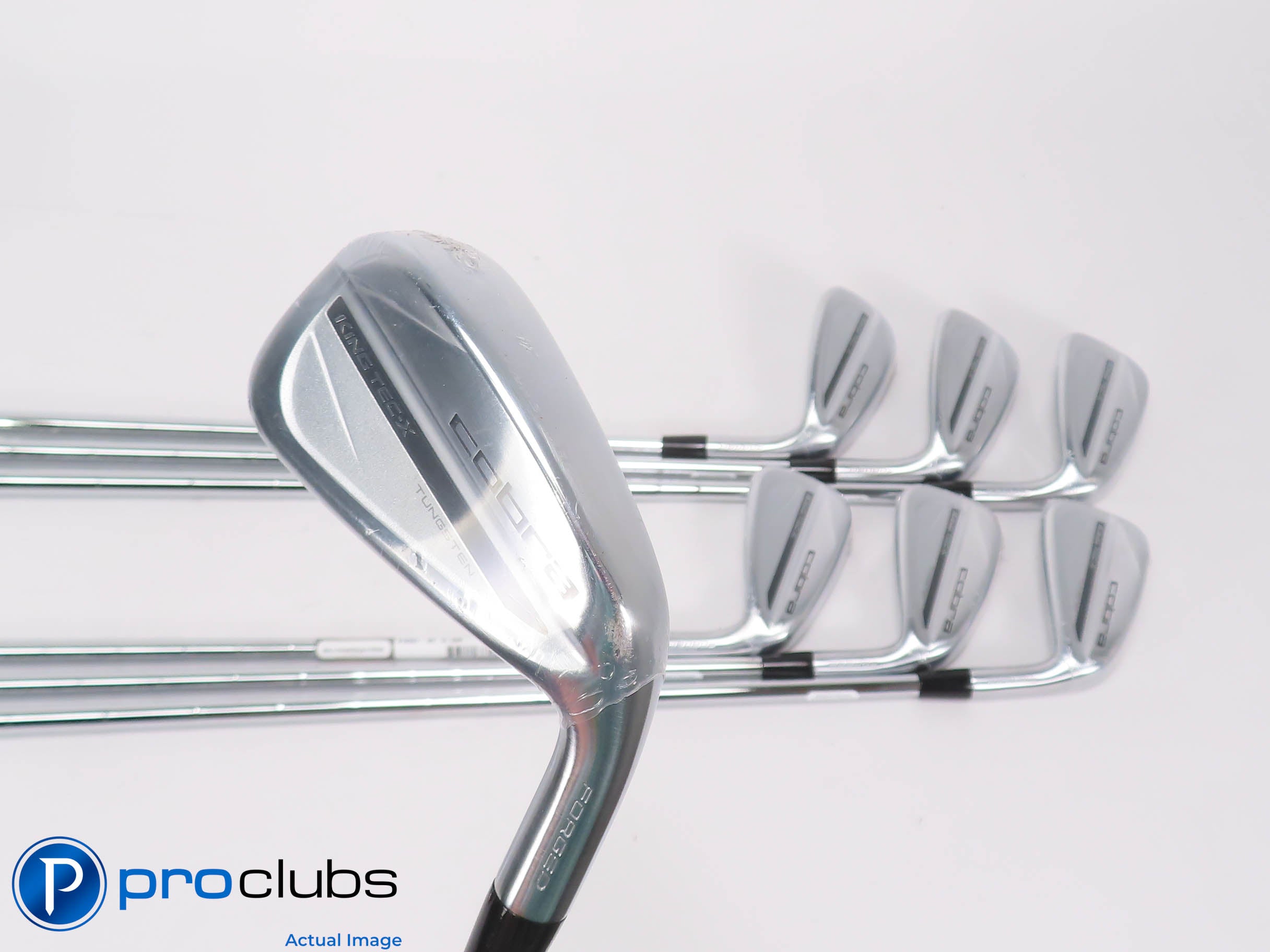 NEW Cobra '25 KING Tec-X 5-PW,GW IRON SET KBS Tour Lite Stiff Flex Steel 476518